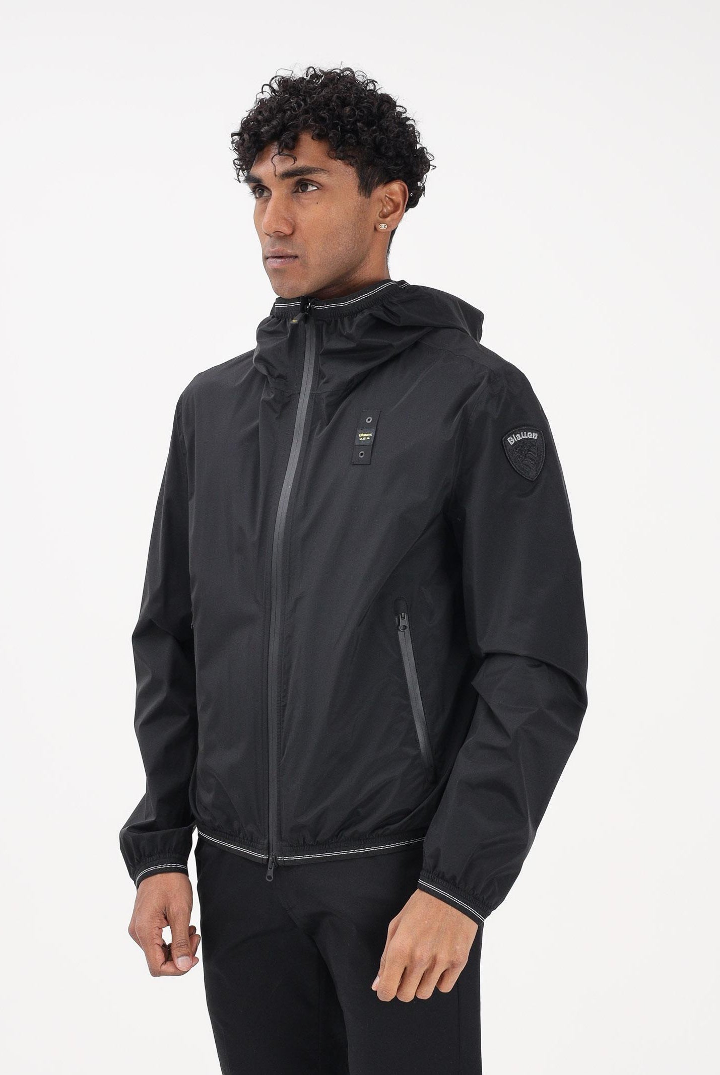BLAUER Giacca a vento FARRIN nera da uomo 26SBLUC11018-007110 999 BLAUER