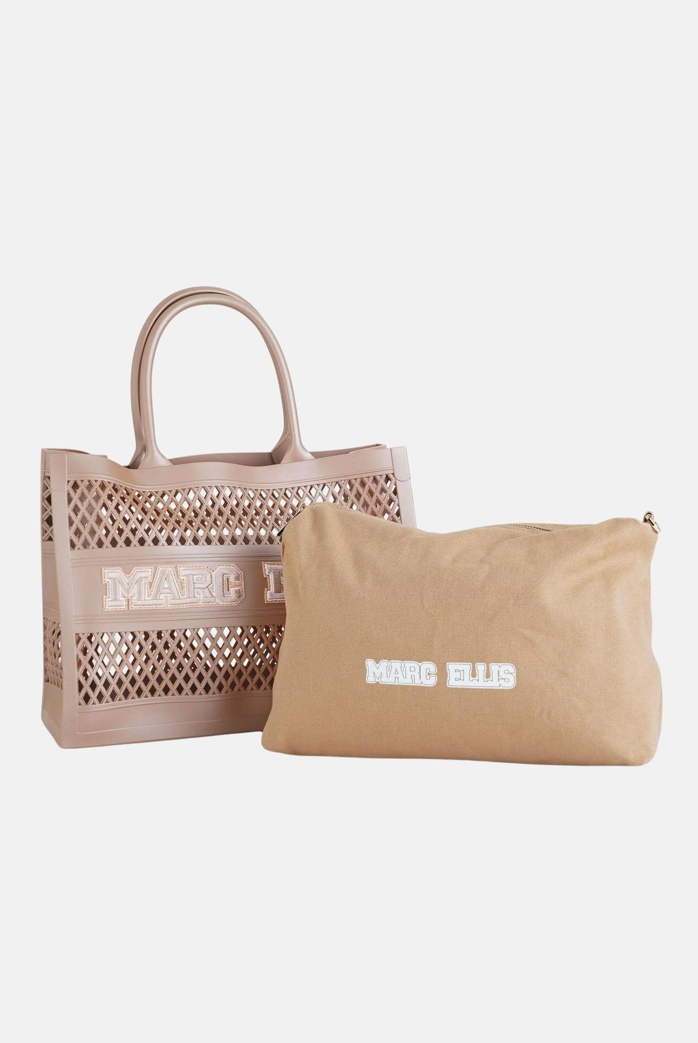 MARC ELLIS Shopper FLAT-SPONGE-M nude da donna FLAT-SPONGE-M MOMOLIGO MARC ELLIS