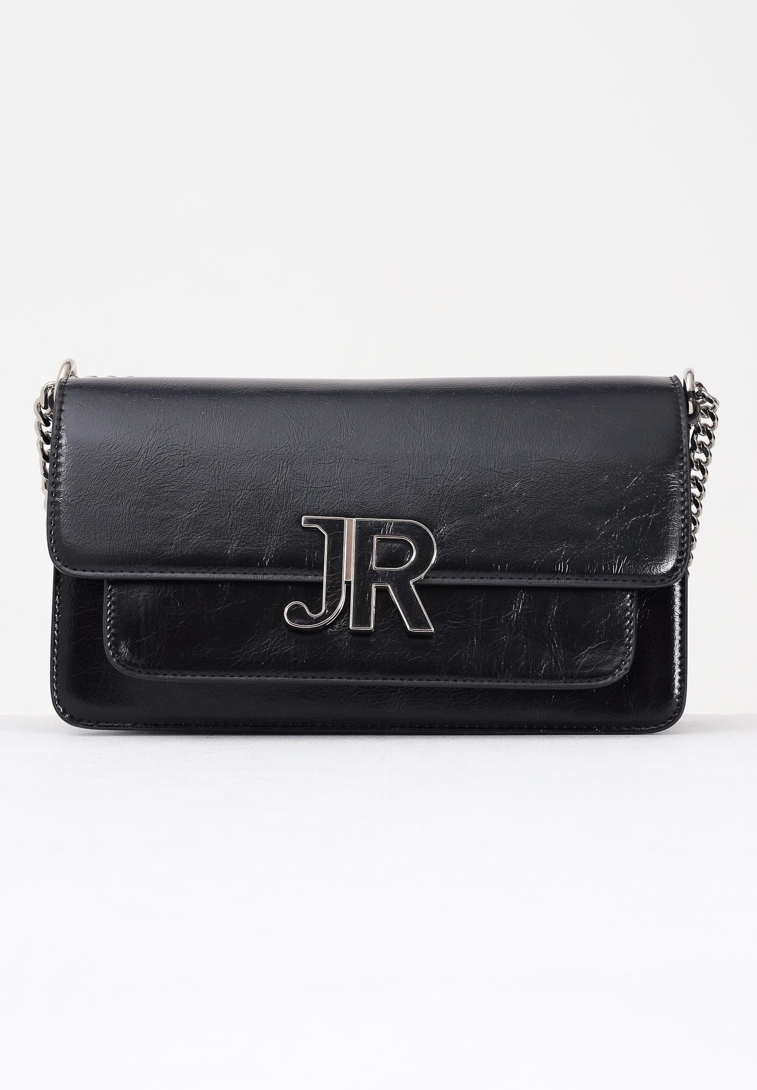 RICHMOND Borsa a tracolla nera da donna con logo JR RWA25226BO BL RICHMOND