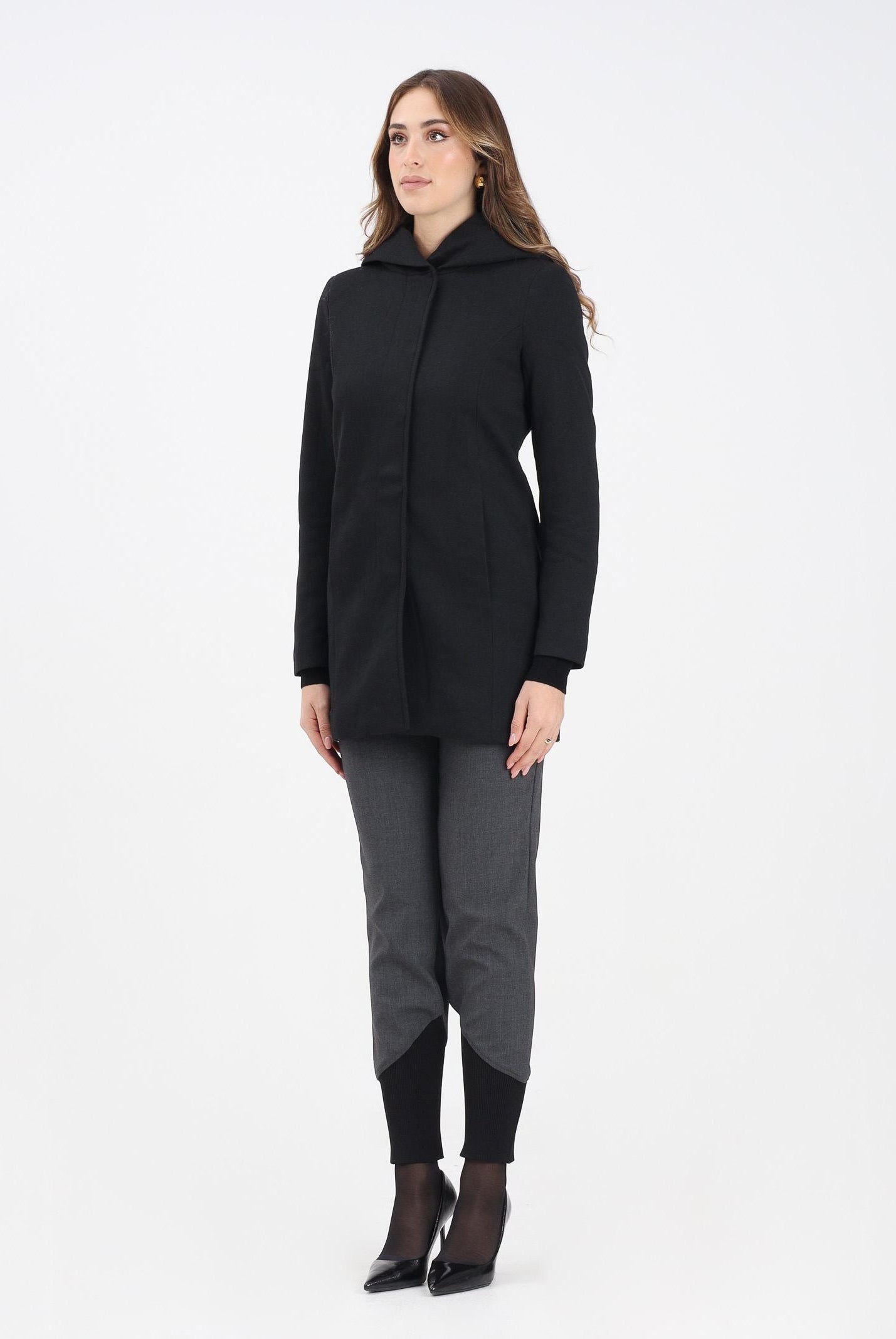 ONLY Cappotto nero da donna 15142911 Black ONLY