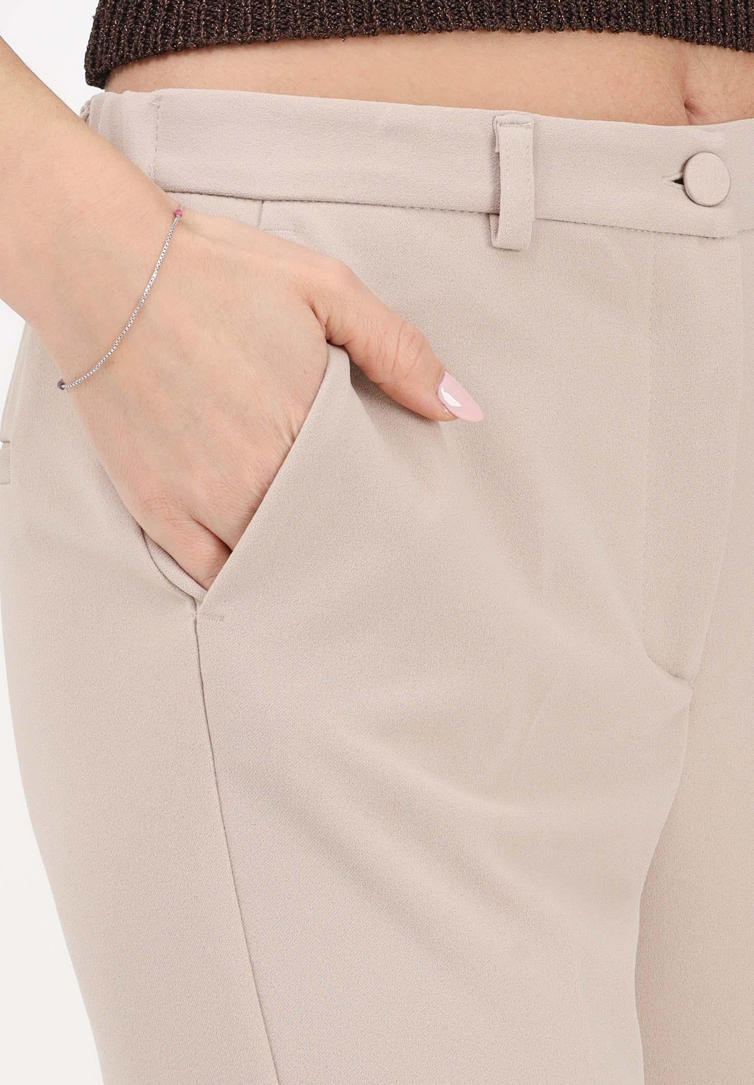 VICOLO Pantalone elegante beige da donna TAB0262 ABU061 VICOLO