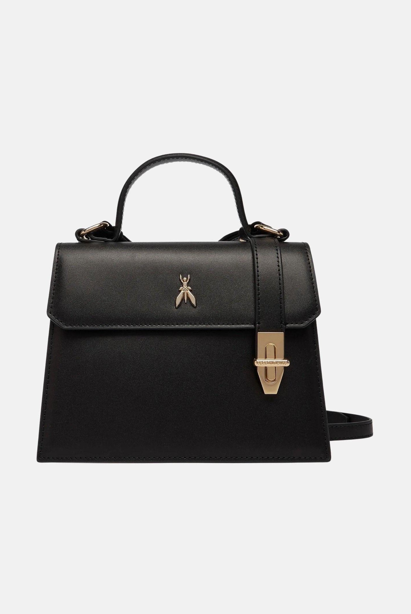 PATRIZIA PEPE Borsa a mano Modern Utility nera da donna 8B0326L061 K103 PATRIZIA PEPE