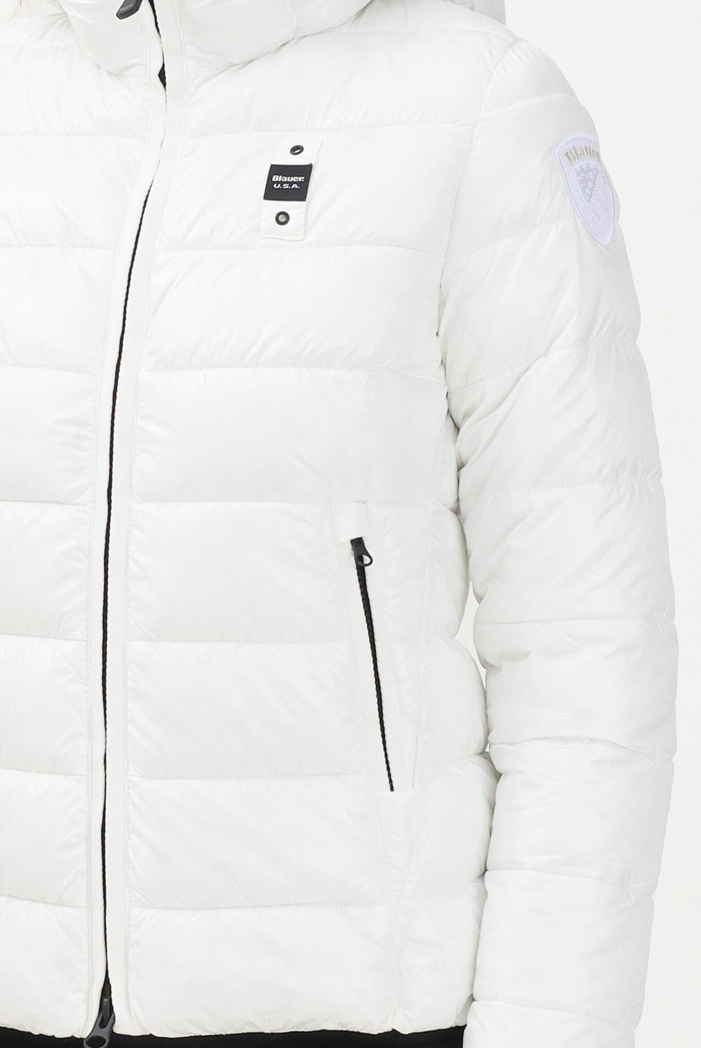 BLAUER Piumino CAROLL bianco da donna 25WBLDC02072-006648 100BI BLAUER