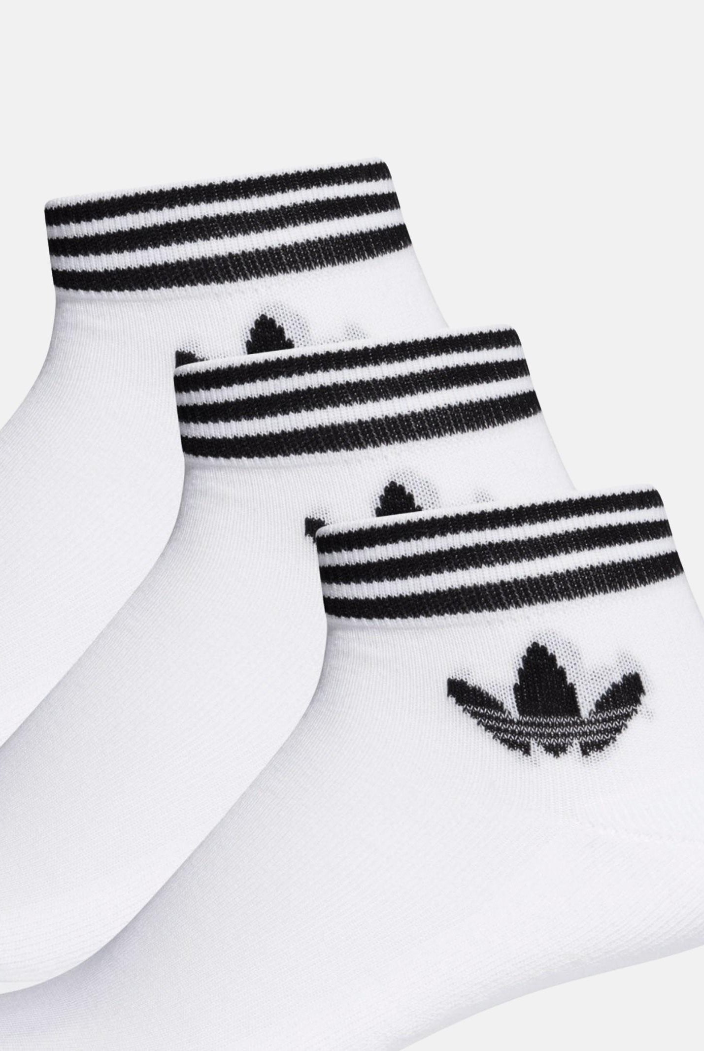 Set di calzini Trefoil (3 paia) bianchi per uomo e donna EE1152 ADIDAS ORIGINALS