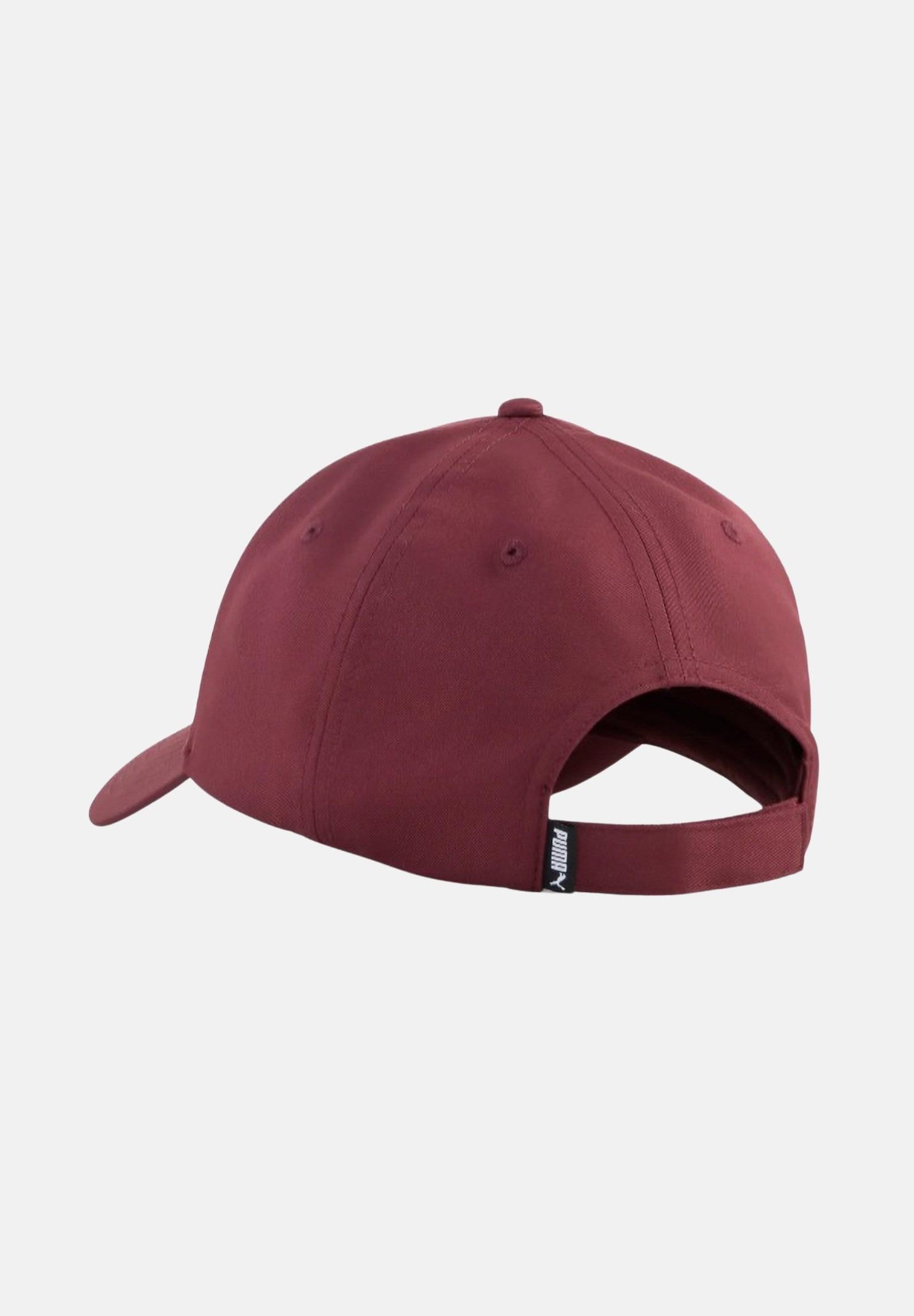 PUMA Cappello con visiera ESS Metal PUMA Cat bordeaux per uomo e donna 025994 11 PUMA