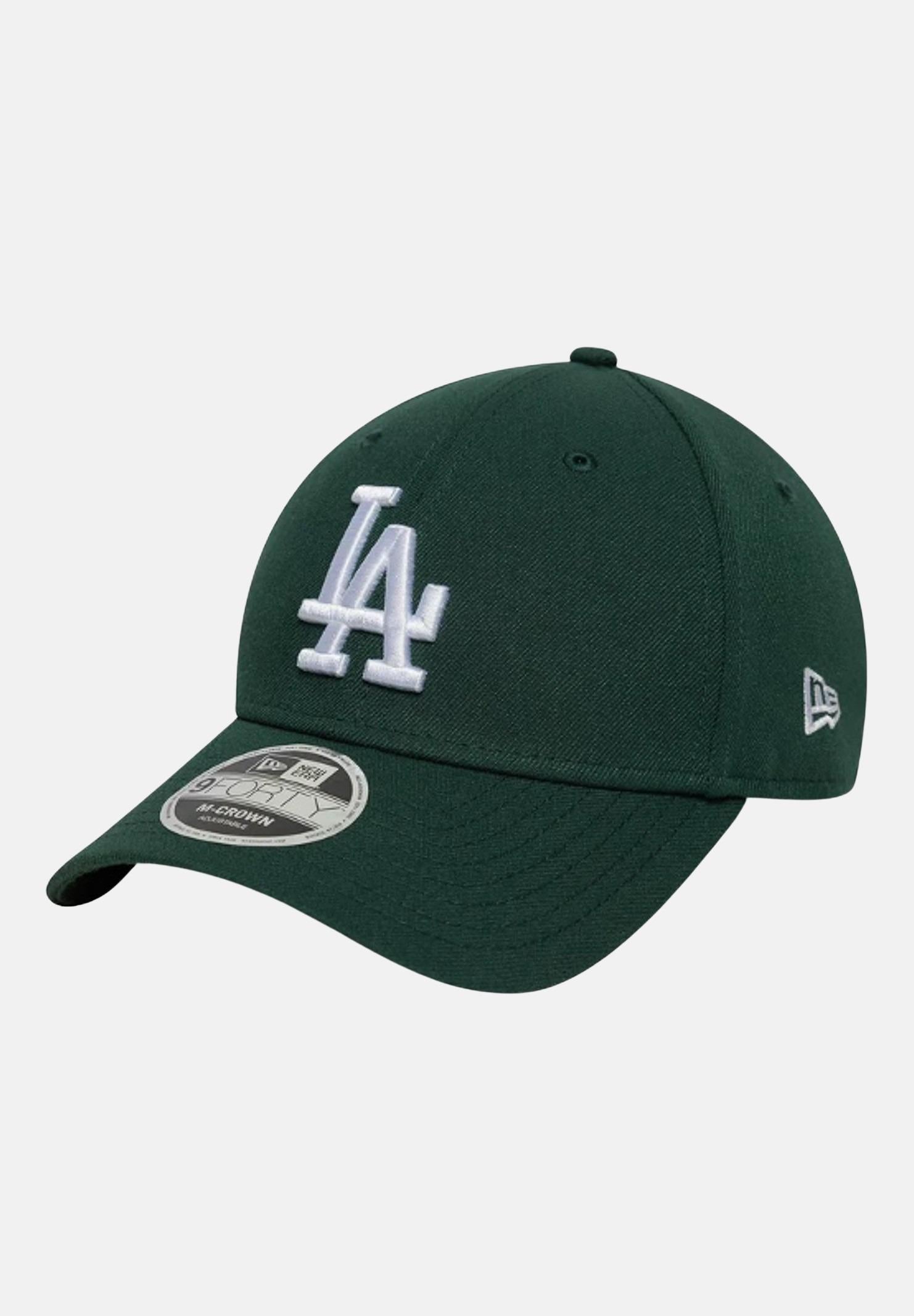 NEW ERA Cappello con visiera 9FORTY M-Crown LA Dodgers MLB verde per uomo e donna 60691052 . NEW ERA