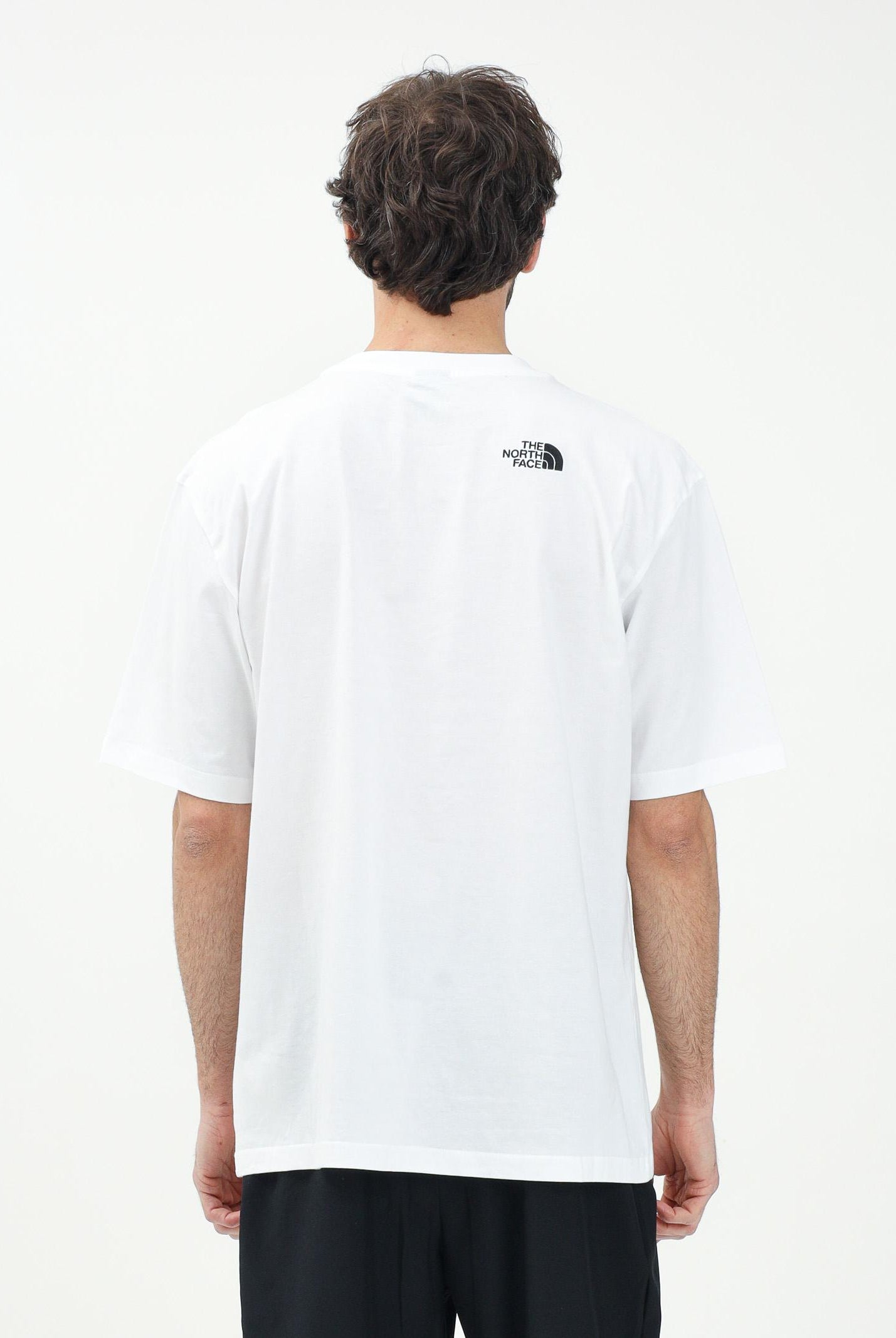 THE NORTH FACE T-shirt a manica corta Simple Dome bianca da uomo NF0A87NRFN41 . THE NORTH FACE