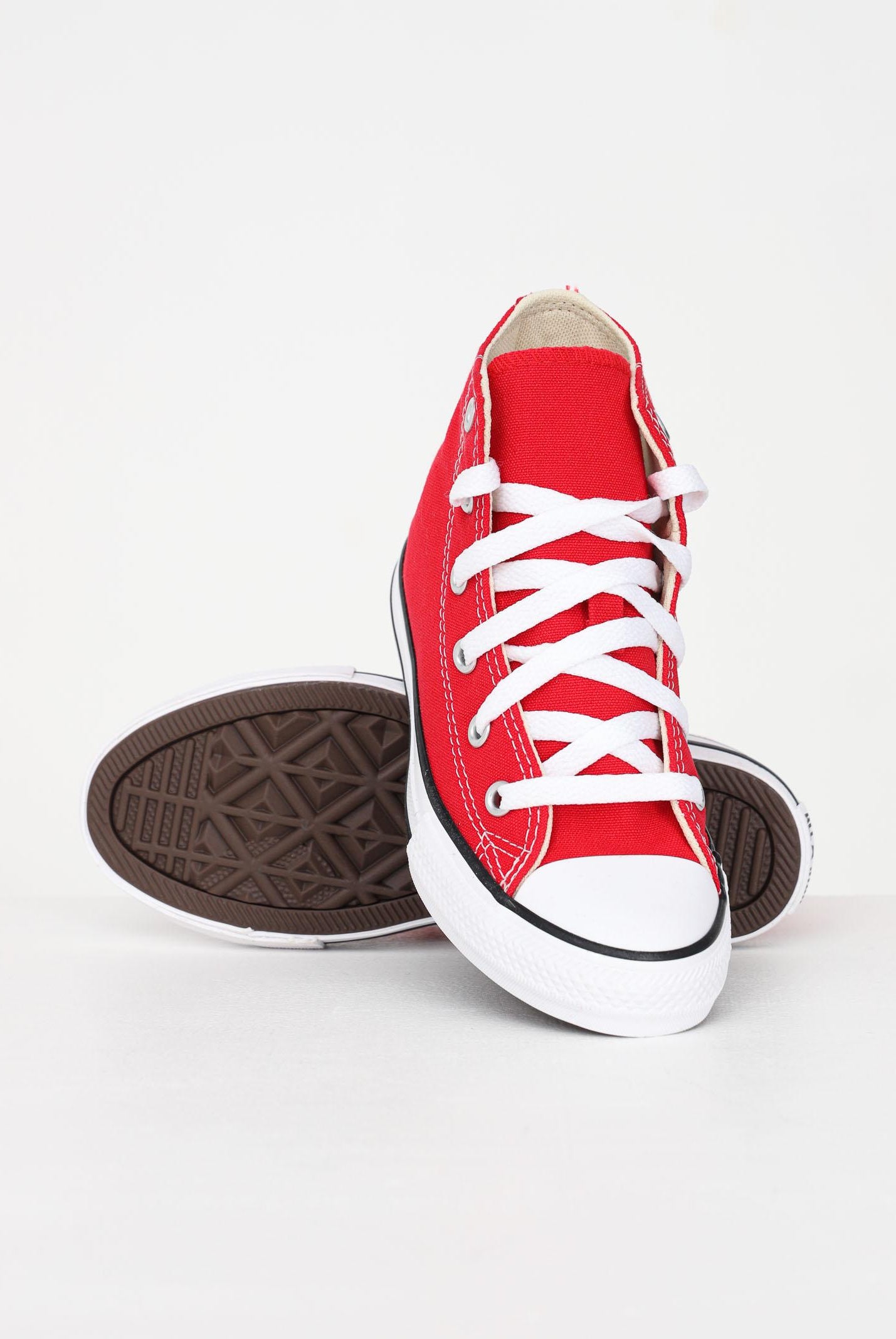 CONVERSE Sneakers CHUCK TAYLOR ALL STAR rosse per bambino e bambina 3J232C . CONVERSE