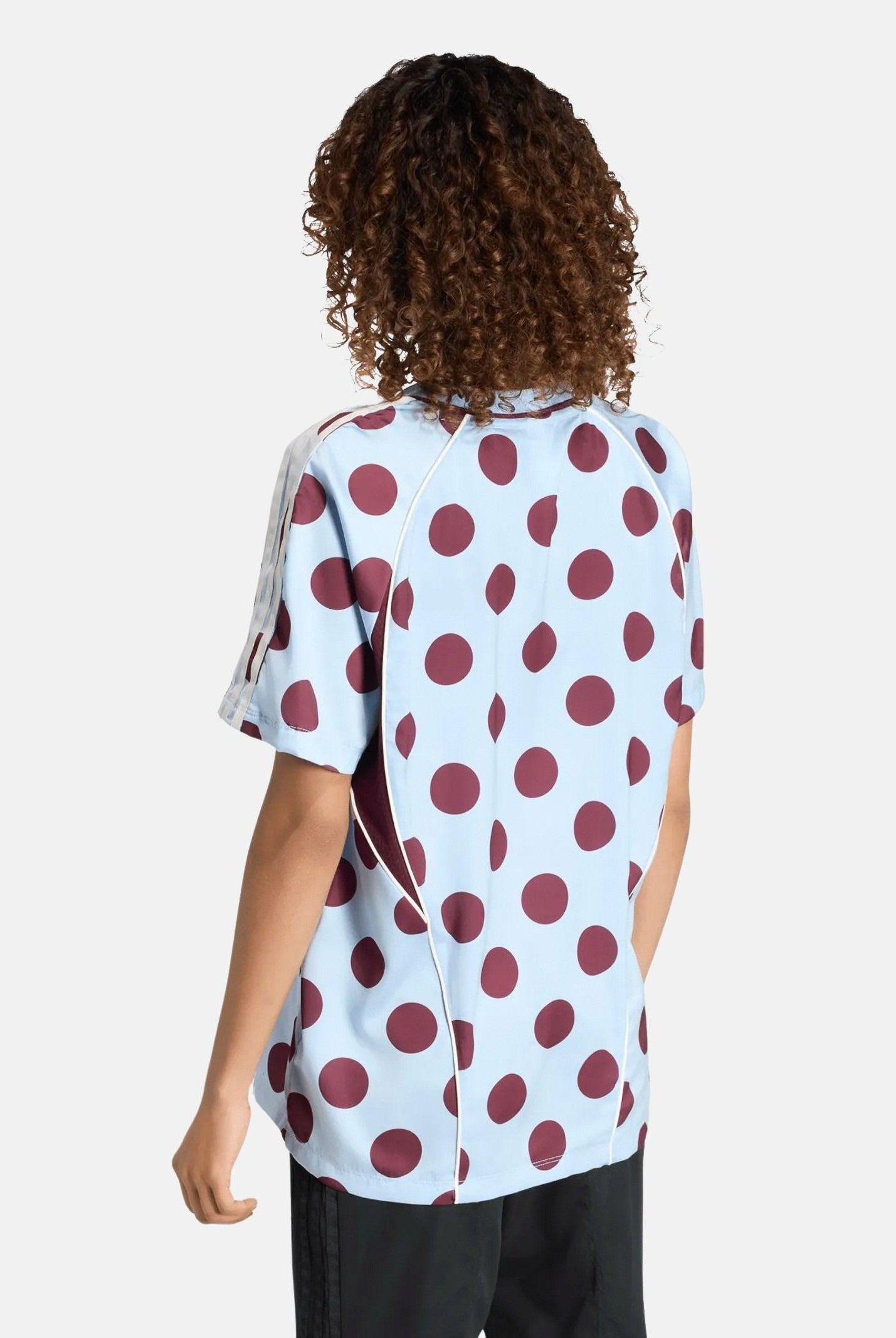 ADIDAS ORIGINALS maglia Street Jersey SS Clear Sky azzurro chiaro donna. KV1188 . ADIDAS ORIGINALS