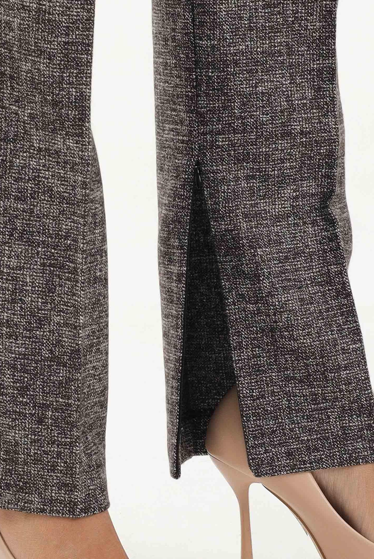 PINKO Pantalone marrone donna in flanella 105634A2SK ZM7 PINKO