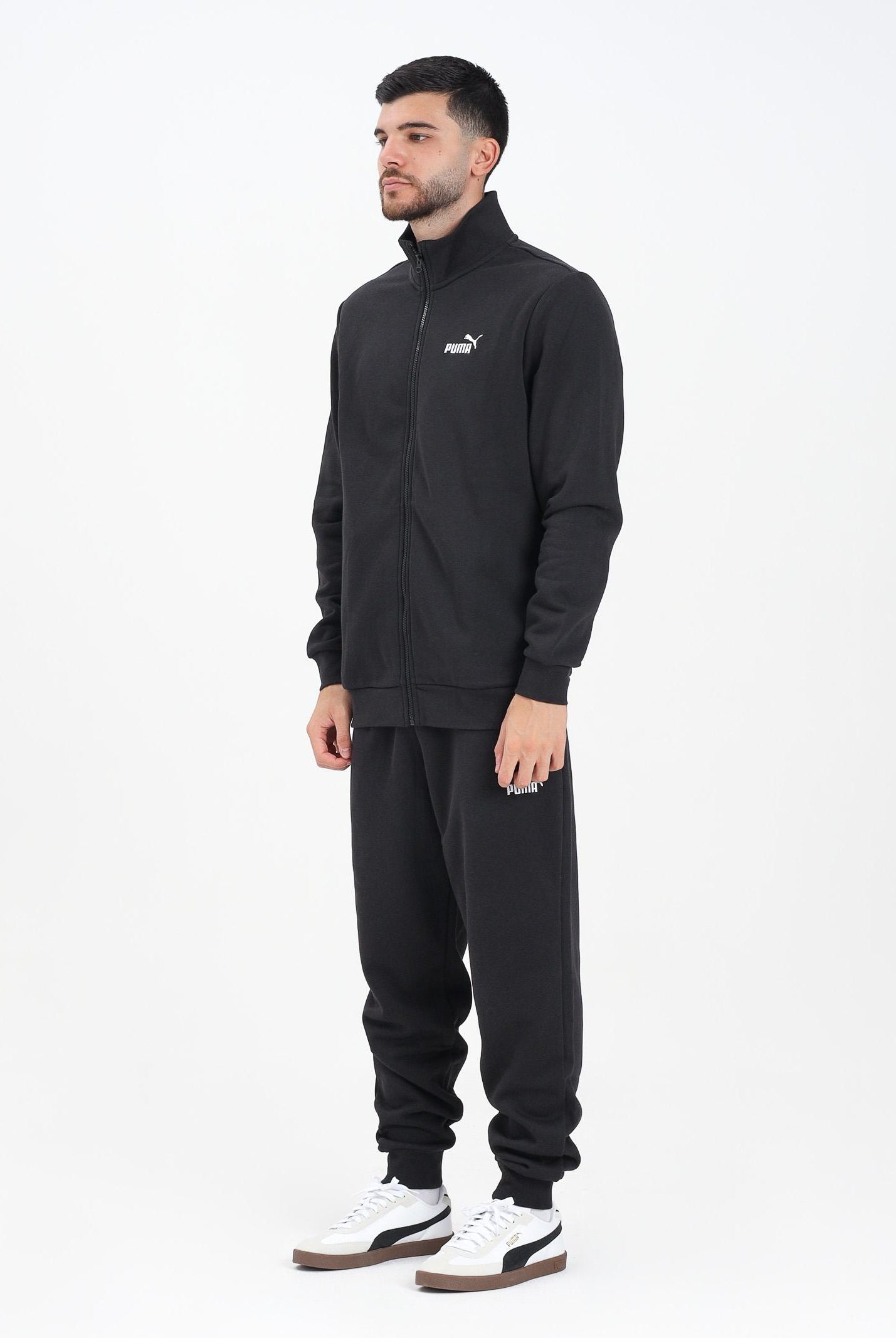 PUMA Tuta Essentials nera da uomo 688175 01 PUMA