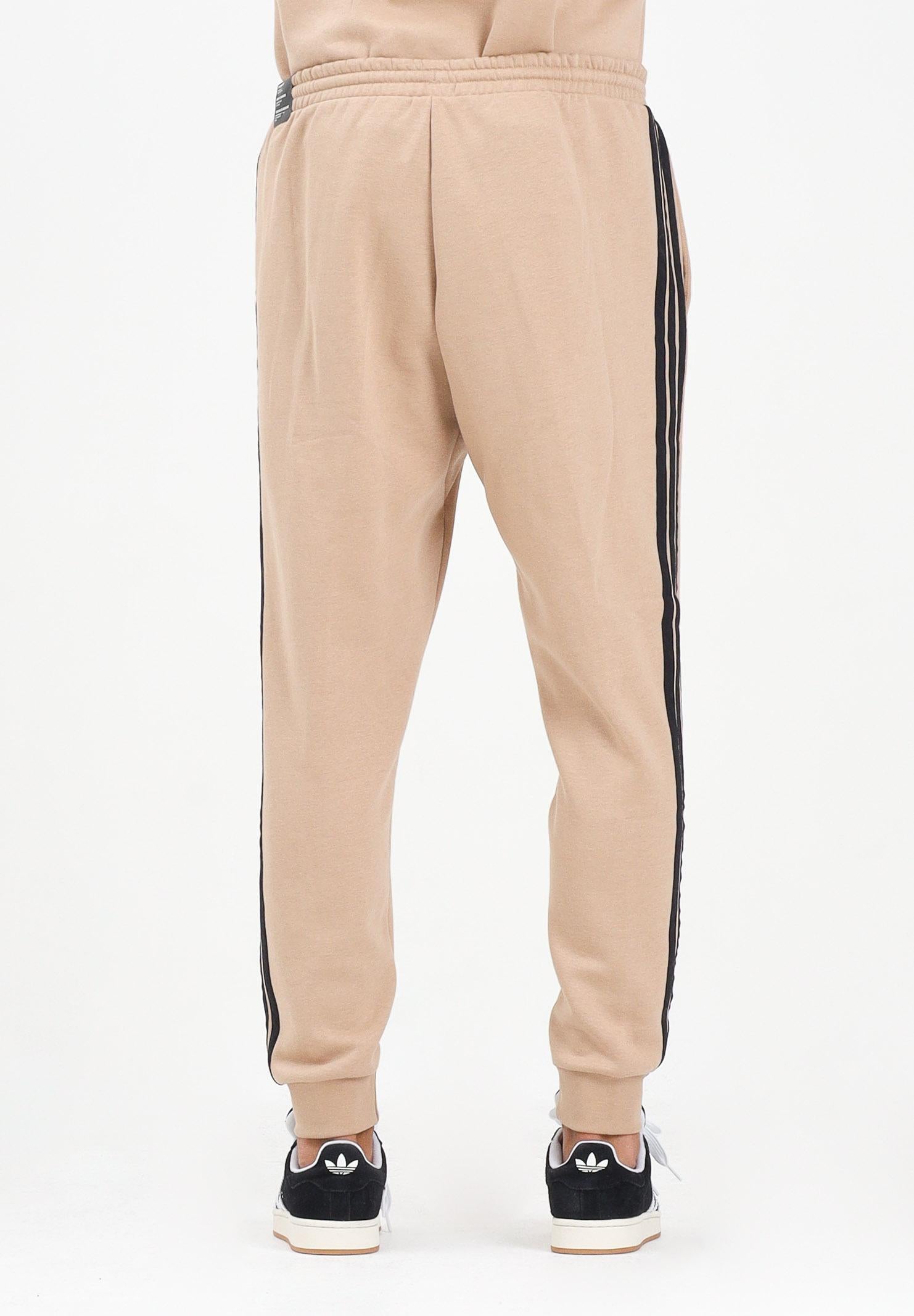 ADIDAS PERFORMANCE Pantalone sportivo Essentials 3-Stripes Fleece beige da uomo JX0712 ADIDAS PERFORMANCE