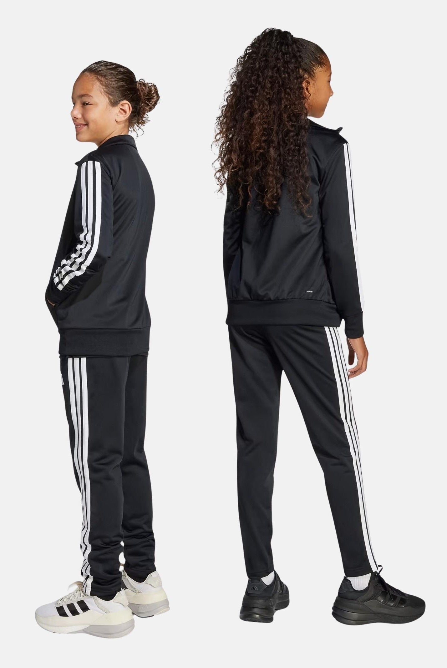 ADIDAS PERFORMANCE Tuta Essentials Climacool nera per bambino e bambina JD6502 . ADIDAS PERFORMANCE