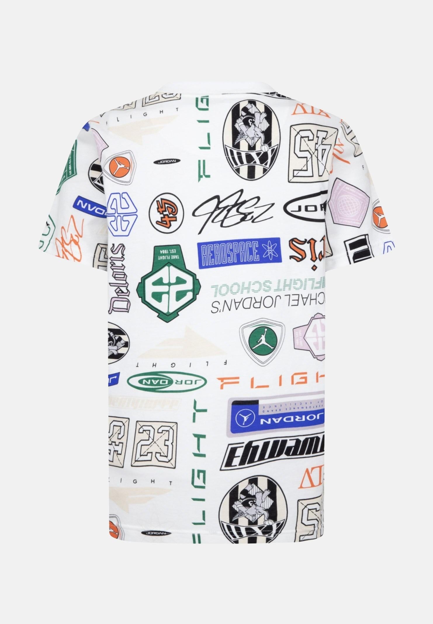 NIKE T-shirt a manica corta Essentials bianca da bambino 95D621 782 JORDAN