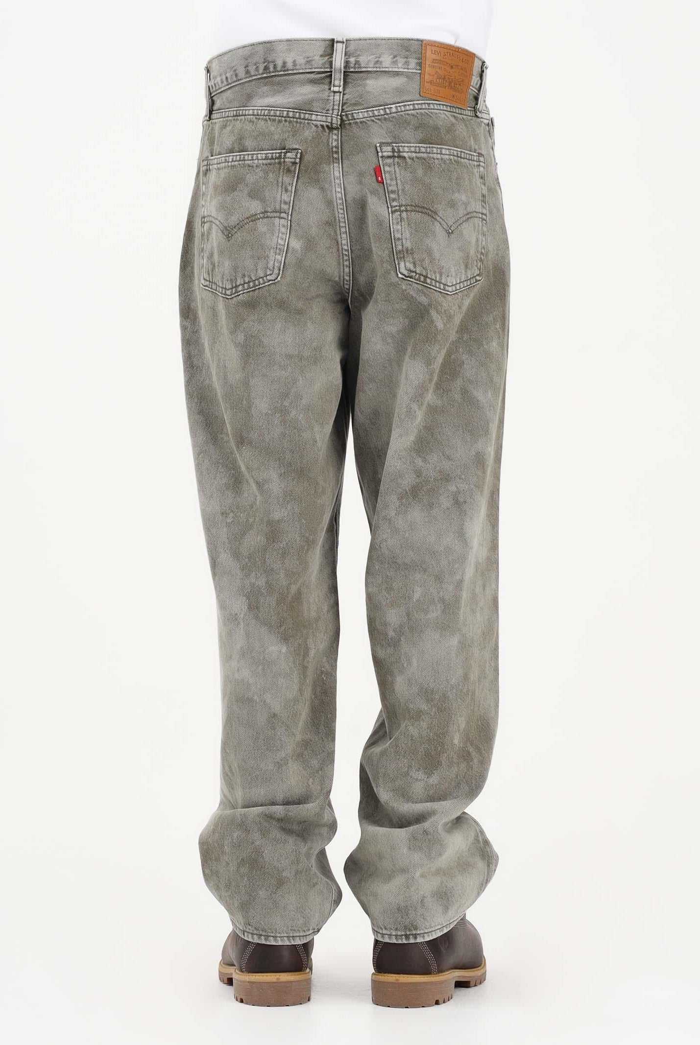 LEVI'S Jeans 578™ Baggy verde militare da uomo con effetto marmorizzato A4750-0113 . LEVI'S®