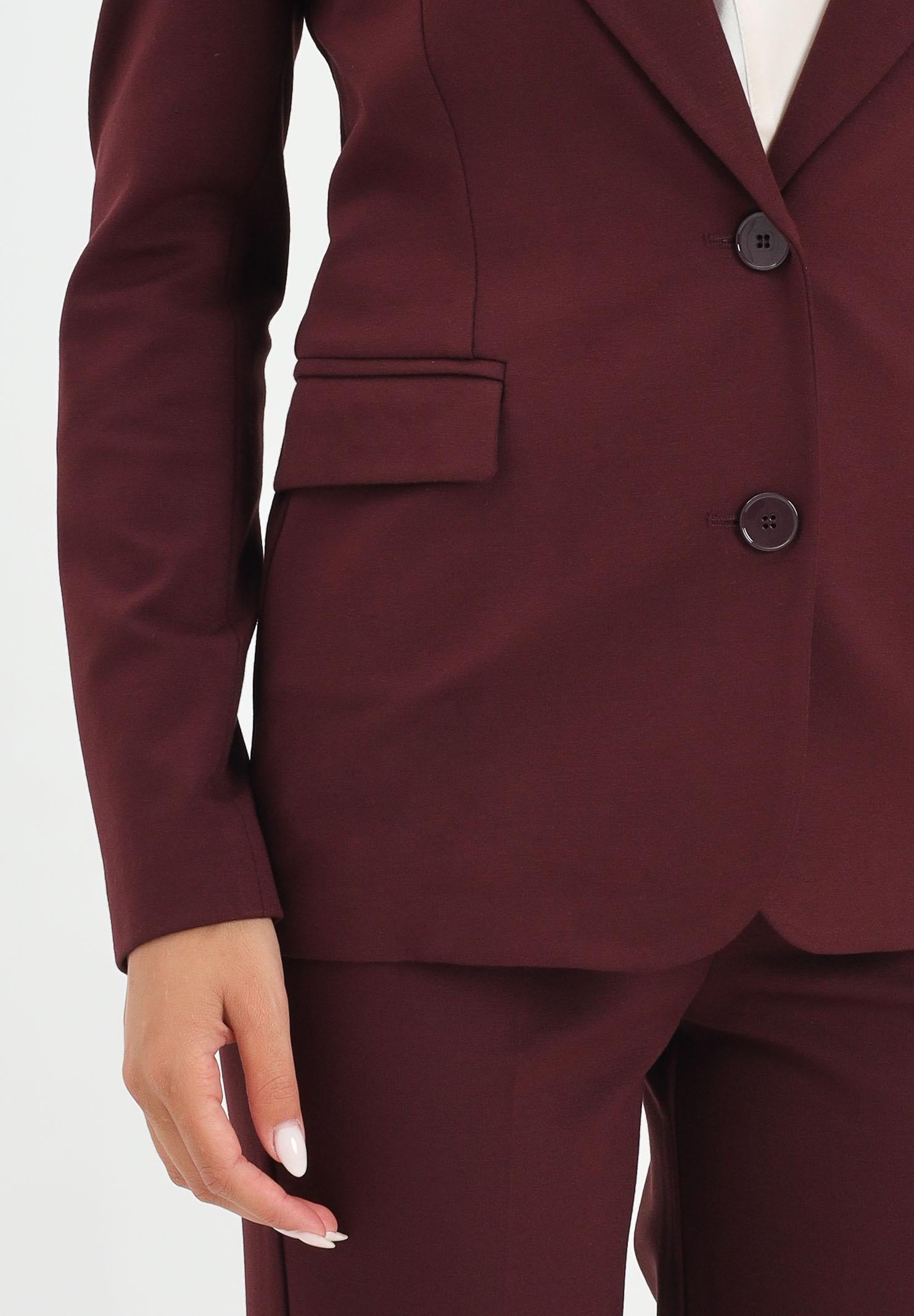 VICOLO Giacca bordeaux da donna TF0226 FU38 VICOLO