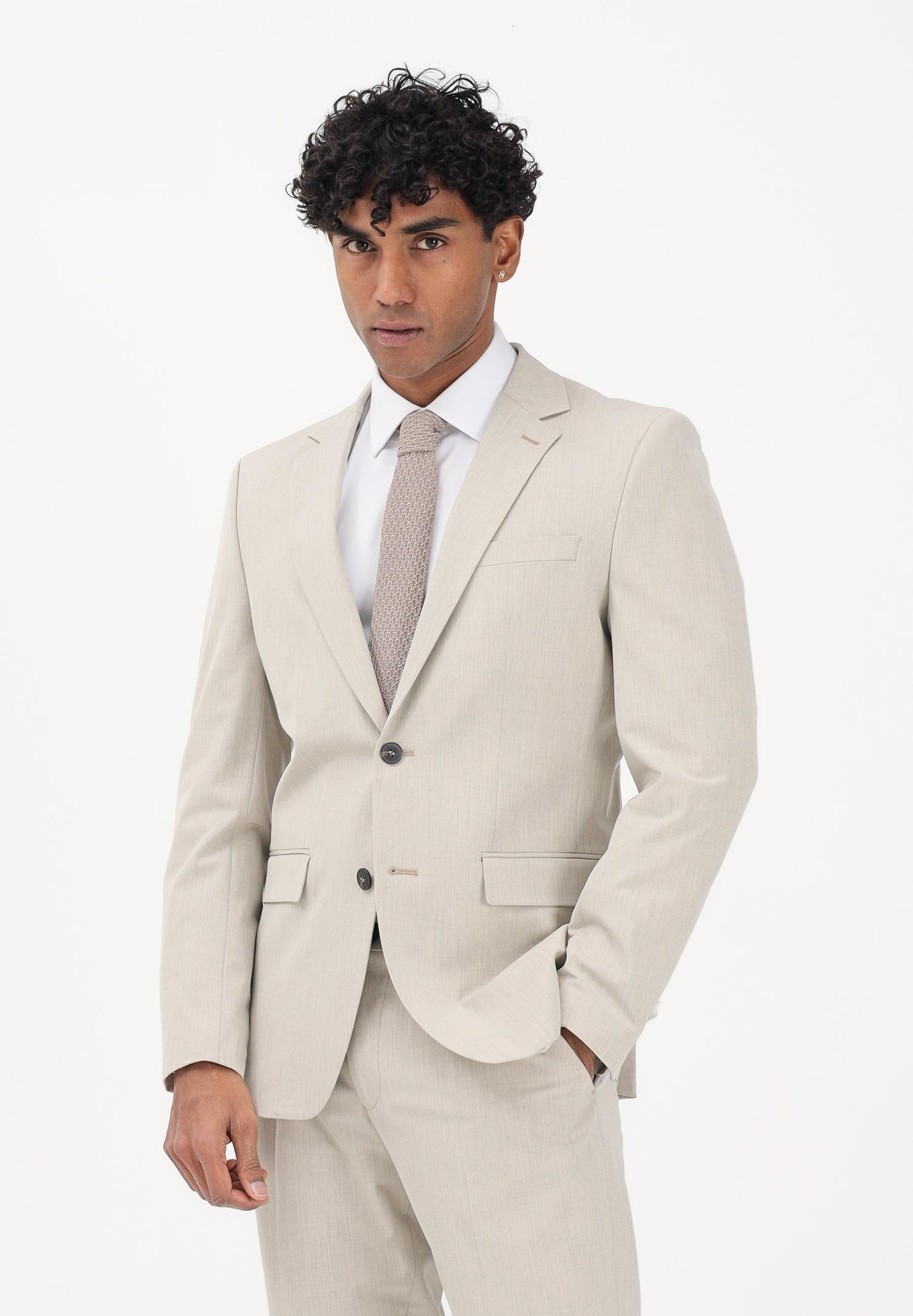 SELECTED HOMME Giacca monopetto beige da uomo 16087824 OA SELECTED HOMME