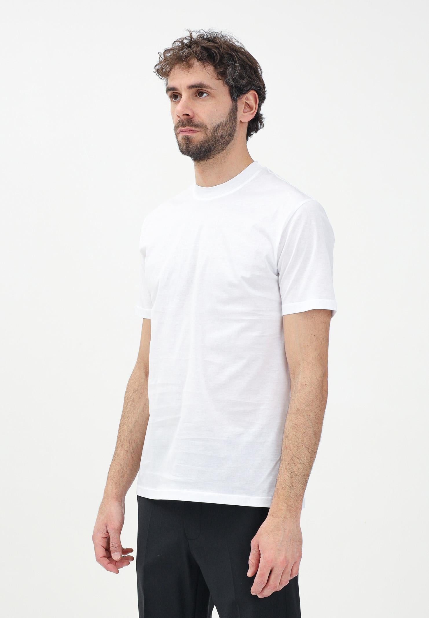 I'M BRIAN T-shirt a manica corta bianca da uomo TS3327 002 I'M BRIAN