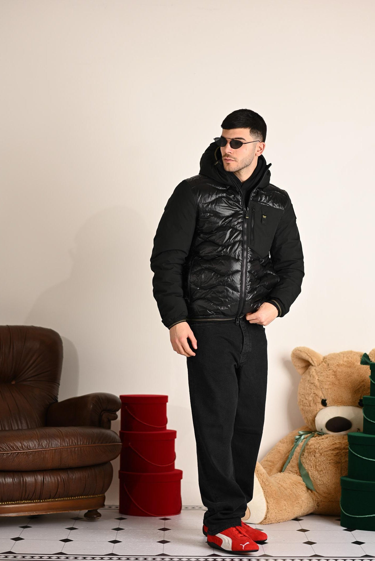 SELECTED HOMME Jeans in denim nero da uomo 16098203 BlackDenim SELECTED HOMME