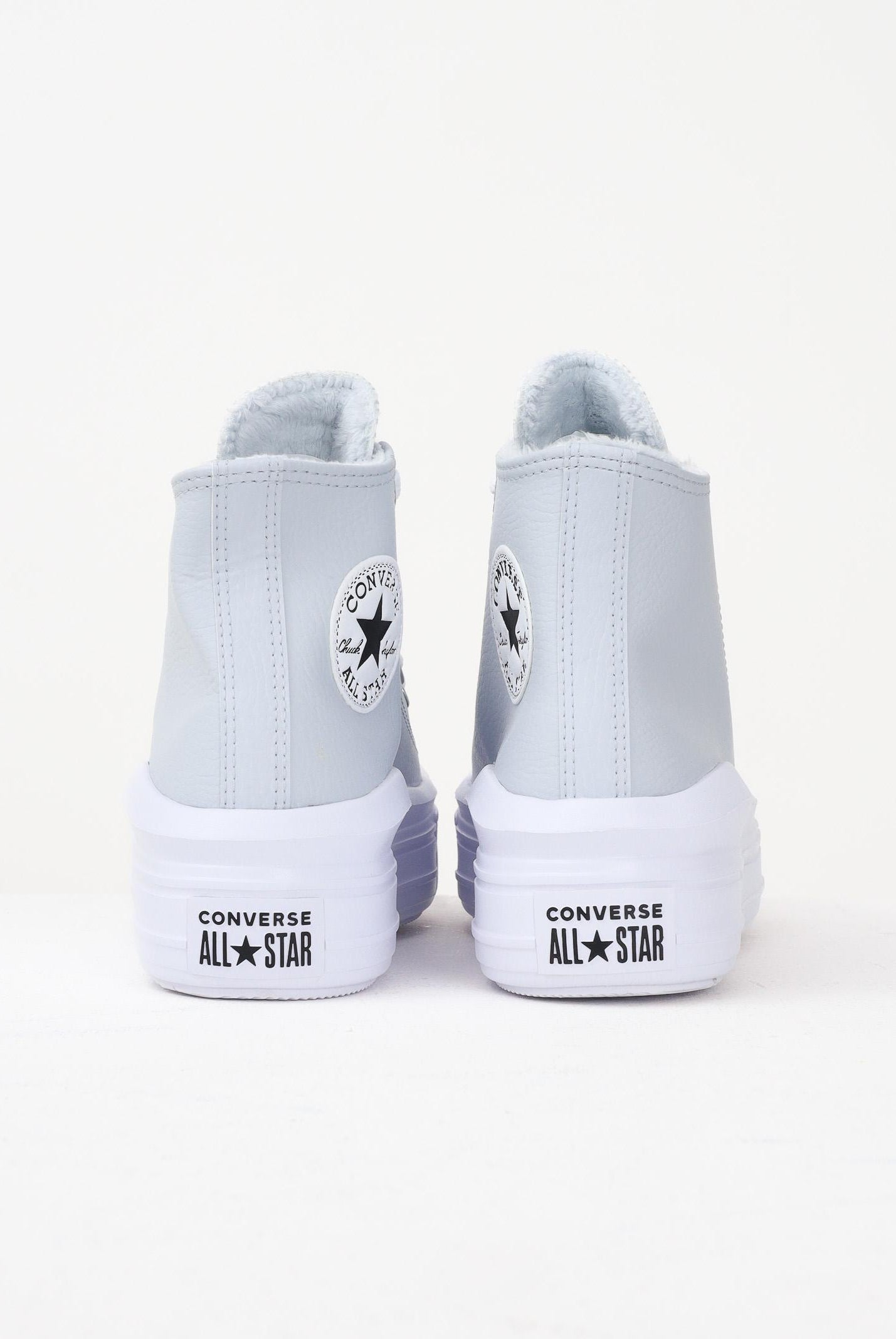 CONVERSE Sneakers Chuck Taylor All Star Move Platform Leather ghiaccio da donna A14415C  CONVERSE