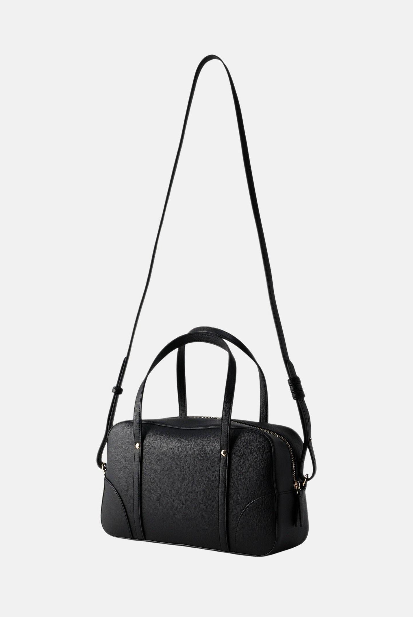ARMANI EXCHANGE Borsa a mano nera da donna con fibbia logo XW002610AF15632 UC010 ARMANI EXCHANGE