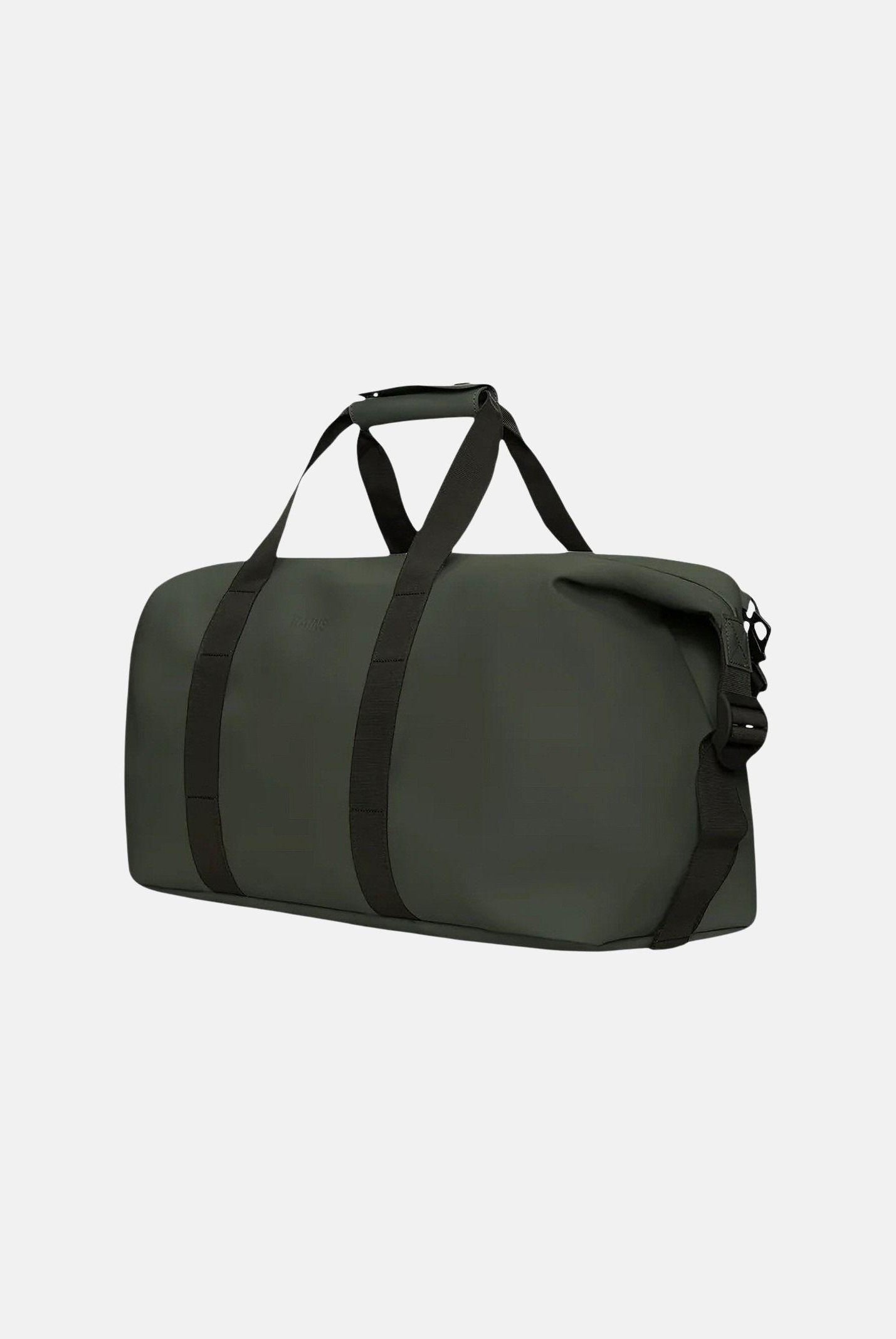 RAINS Borsone Hilo Weekend verde bosco per uomo e donna RA1420 GRN RAINS