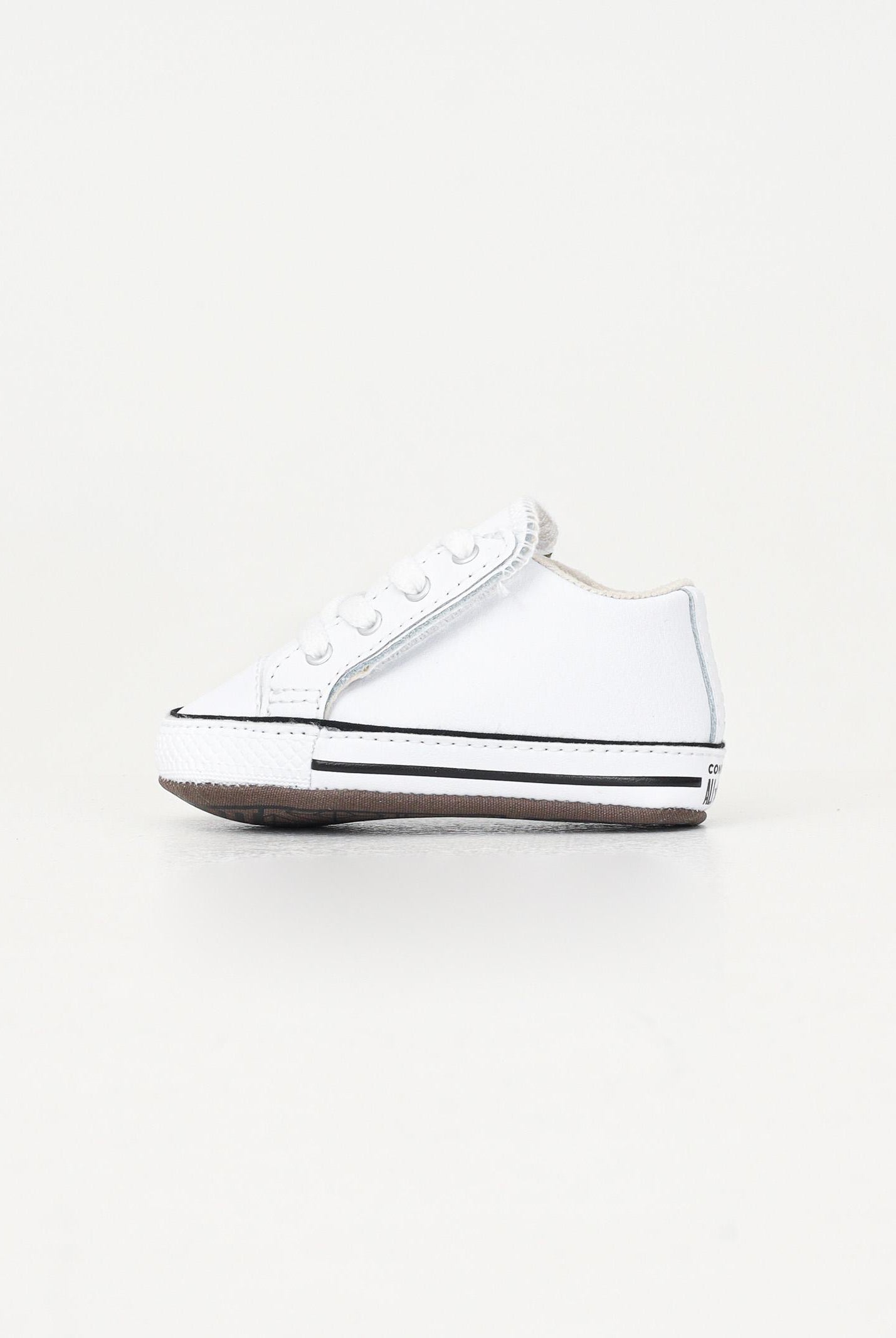 Scarpe da culla Chuck Taylor All Star Cribster bianche da neonato A02157C . CONVERSE