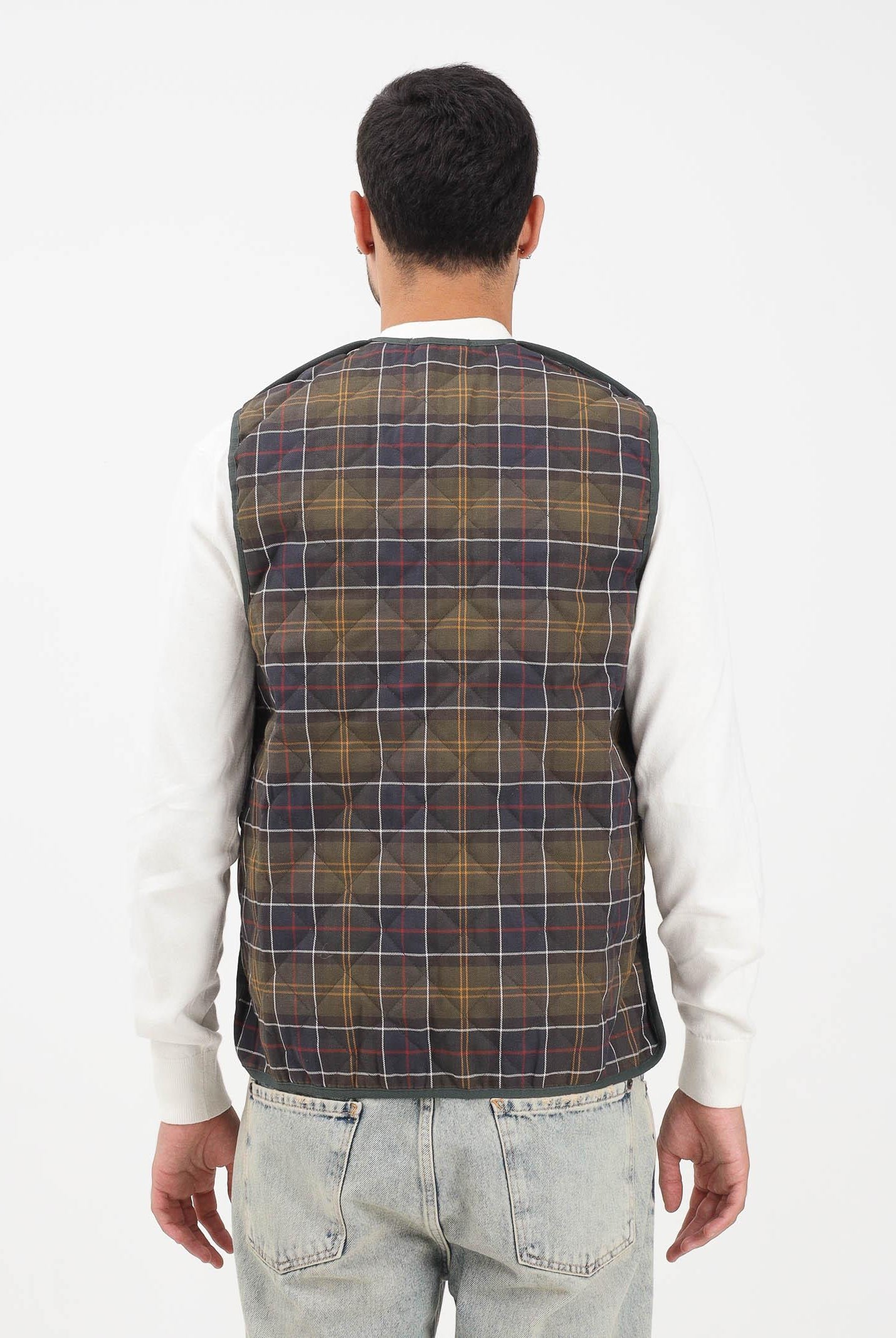 BARBOUR Smanicato verde da uomo compatibile come interno per il giubbotto Bedale 252MMLI0001 GN92 BARBOUR