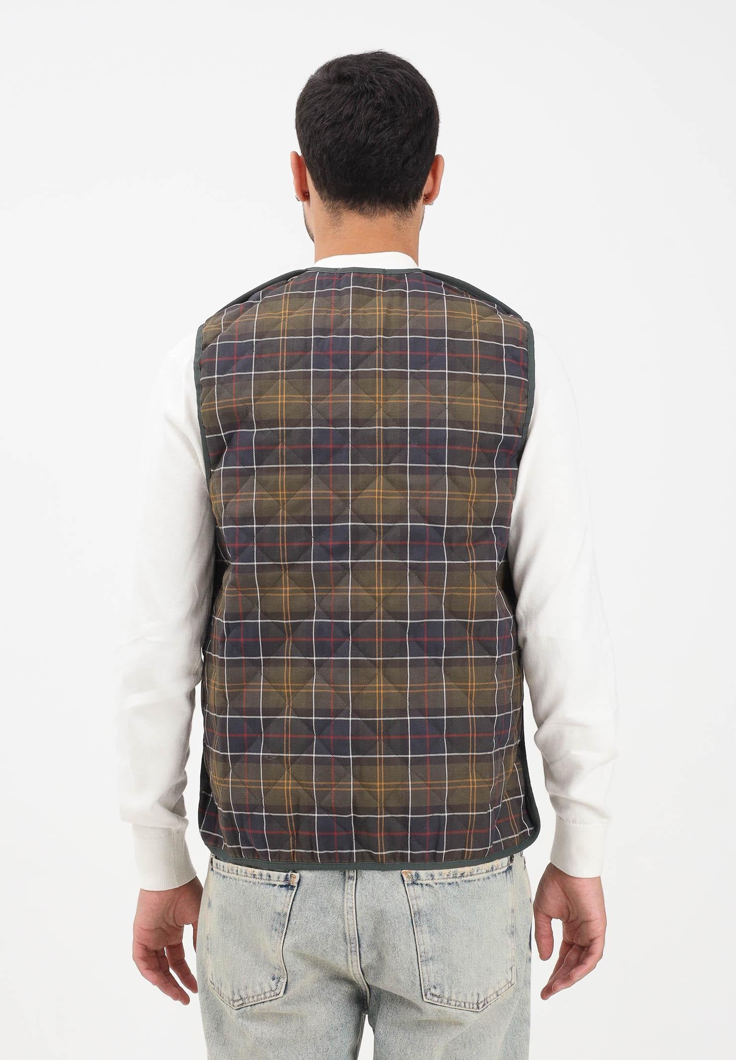 BARBOUR Smanicato verde da uomo compatibile come interno per il giubbotto Bedale 252MMLI0001 GN92 BARBOUR