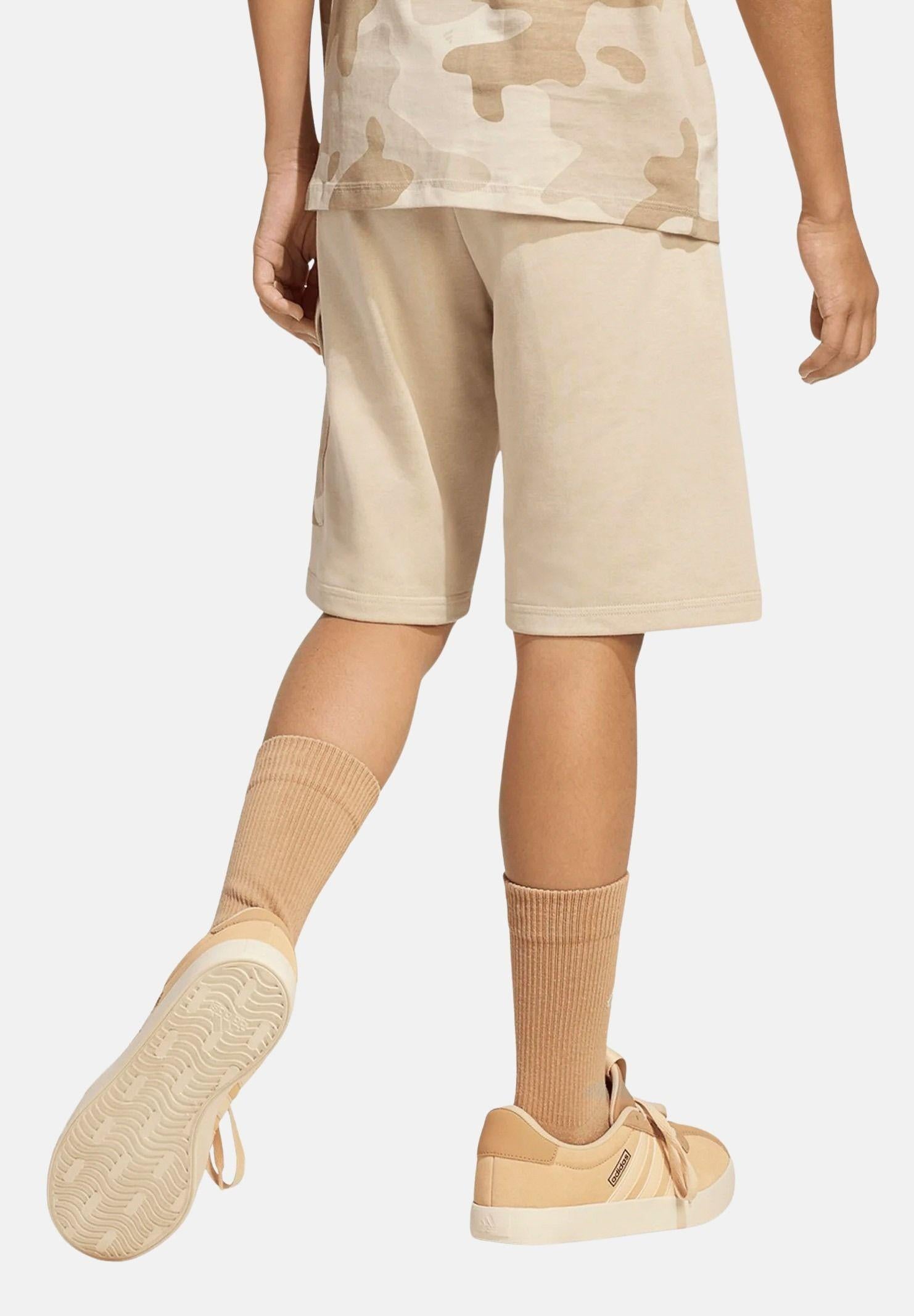 ADIDAS PERFORMANCE Shorts sportivo Seasonals Camo beige per bambino e bambina KB6843 . ADIDAS PERFORMANCE
