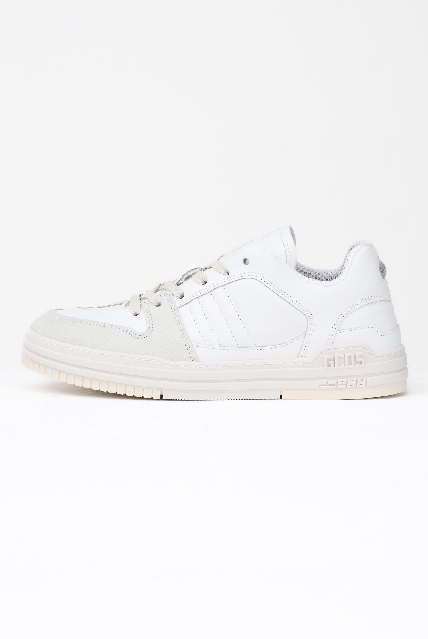 GCDS Sneakers bianche da uomo con logo GCU1008 318 GCDS