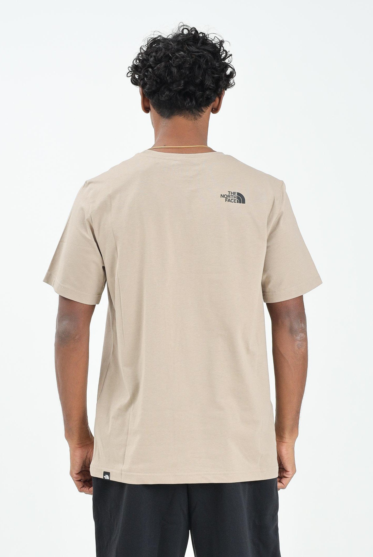 THE NORTH FACE T-shirt a manica corta Fine beige da uomo NF0A8A6MBOX1 THE NORTH FACE