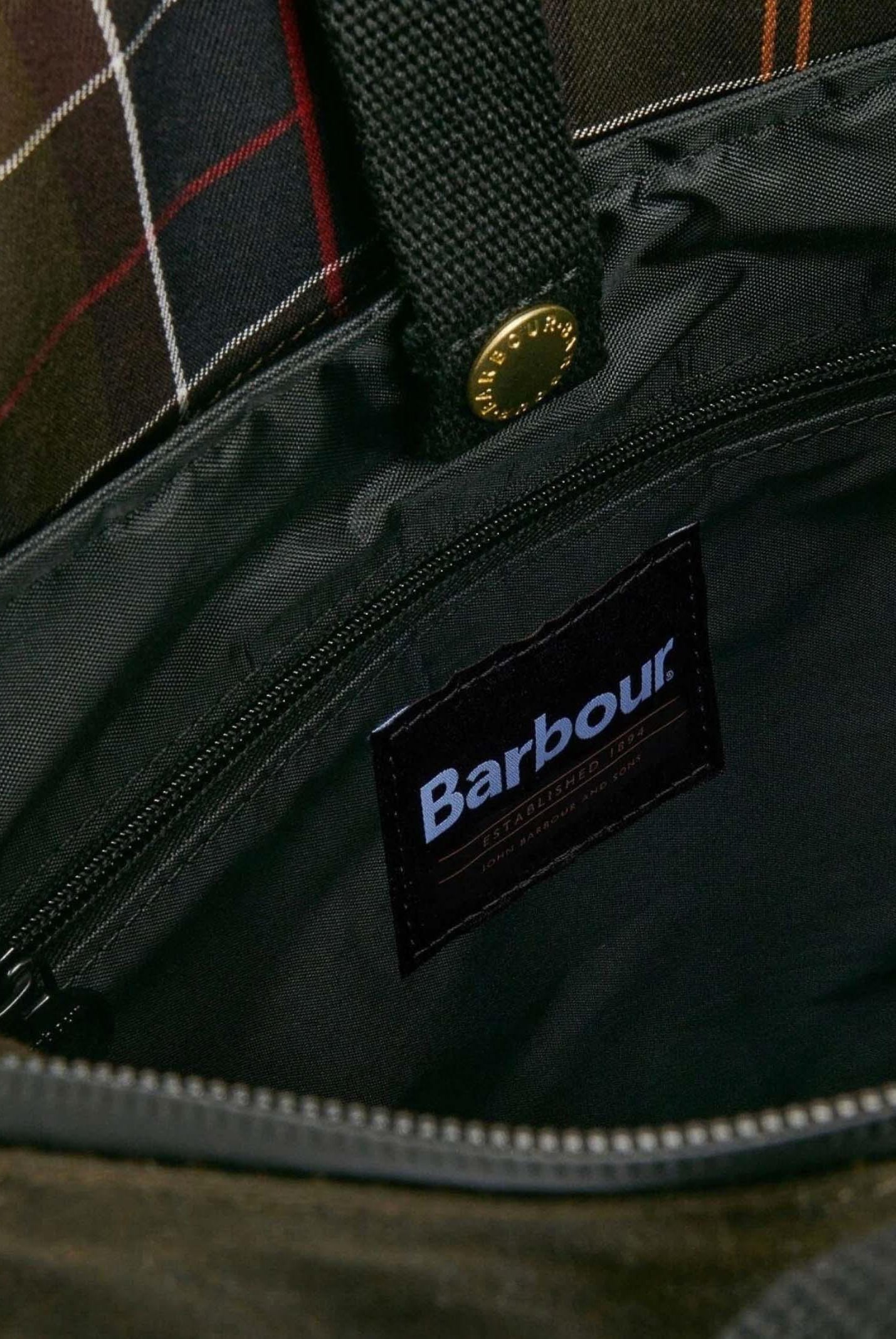 BARBOUR Zaino Field verde oliva per uomo e donna 252MUBA0714 OL71 BARBOUR