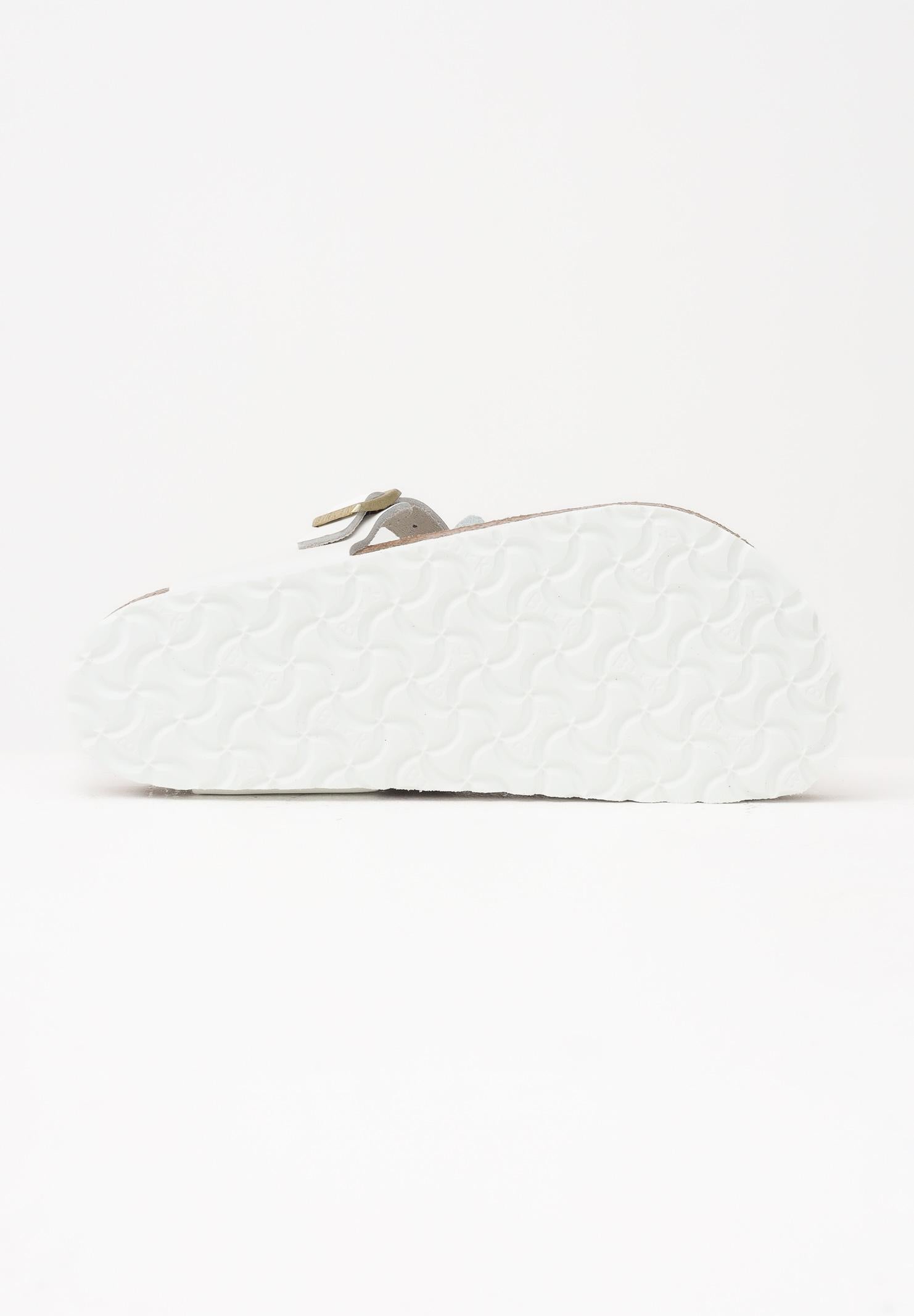 BIRKENSTOCK Infradito Gizeh Flower Embellishment bianchi da donna 1026686 . BIRKENSTOCK