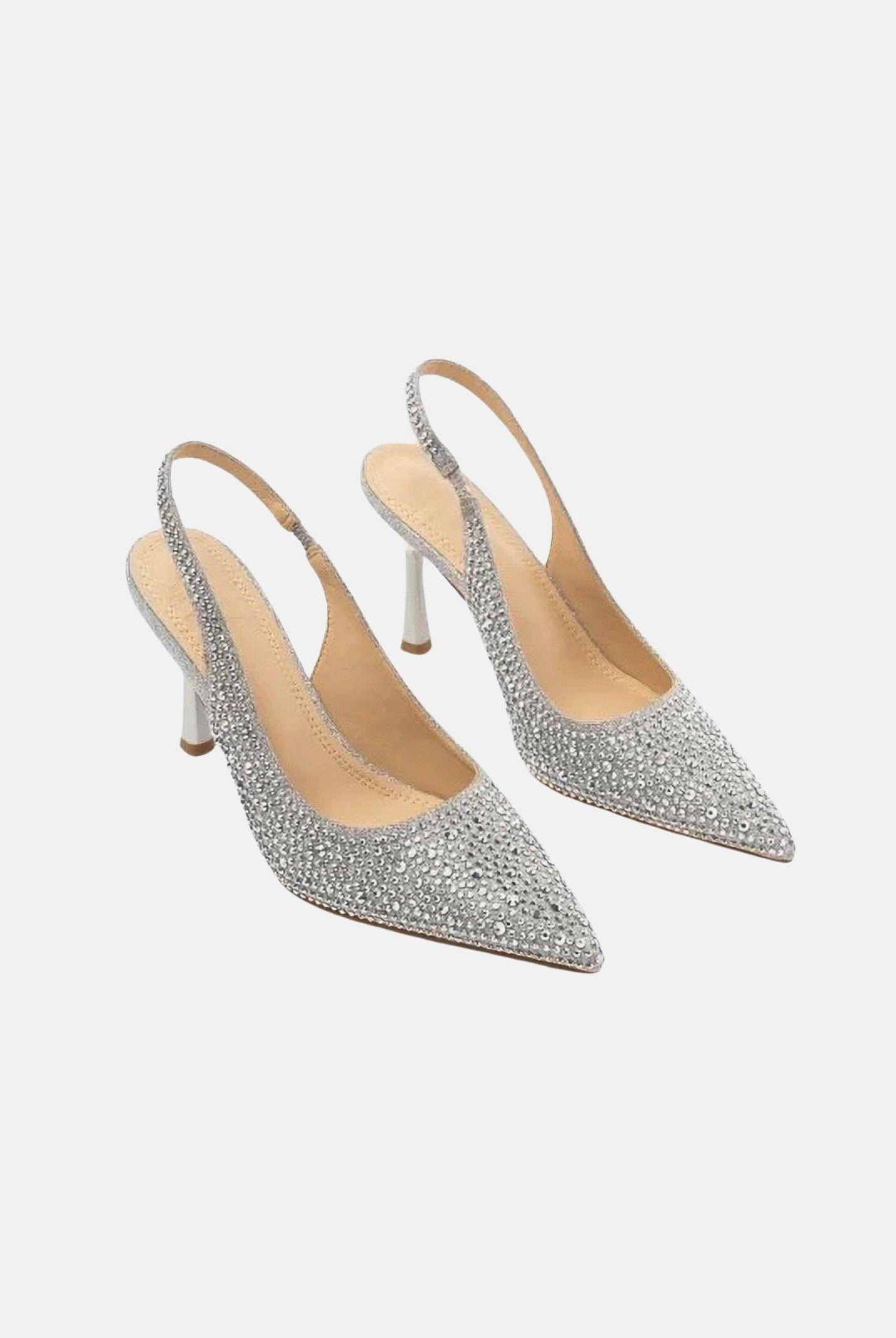 TWENTY FOURHAITCH Slingback Eindhoven argento da donna SH376ARG62P AR TWENTY FOURHAITCH