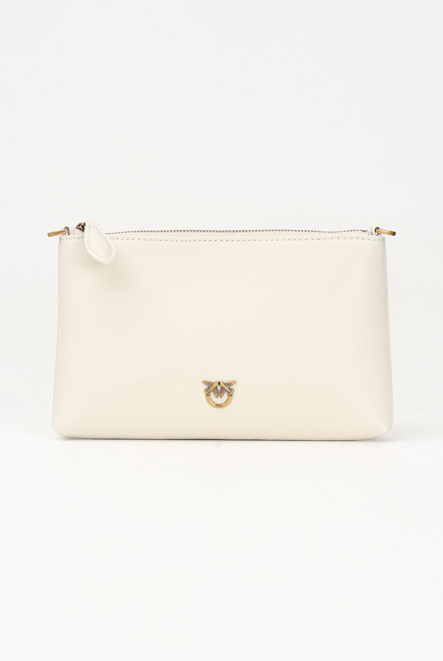 PINKO Pochette Flat Horizontal Mini panna da donna 104277A0F1 Z14Q PINKO