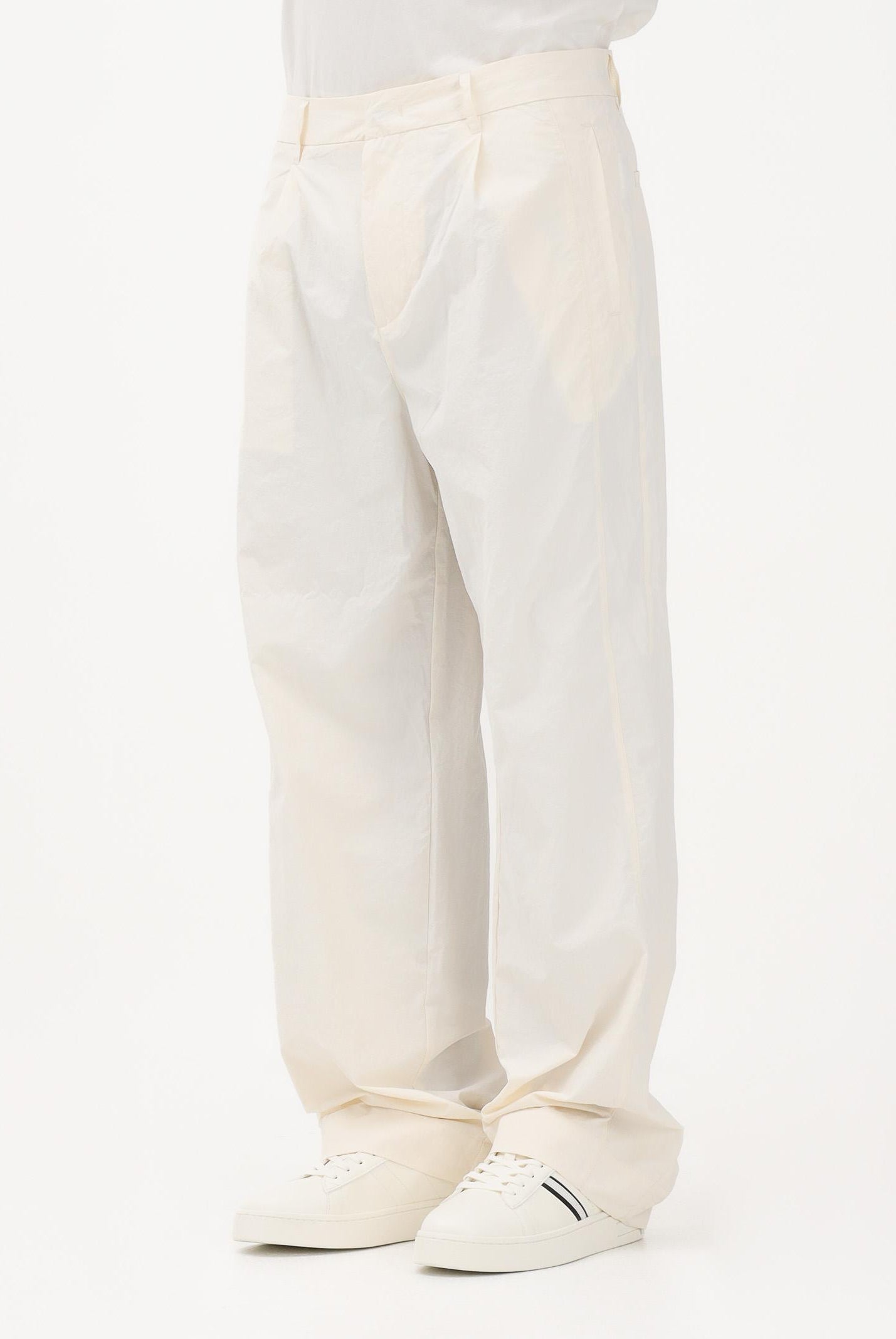 ARMANI EXCHANGE Pantalone panna da uomo in tessuto tecnico XM002880AF22504 U1074 ARMANI EXCHANGE