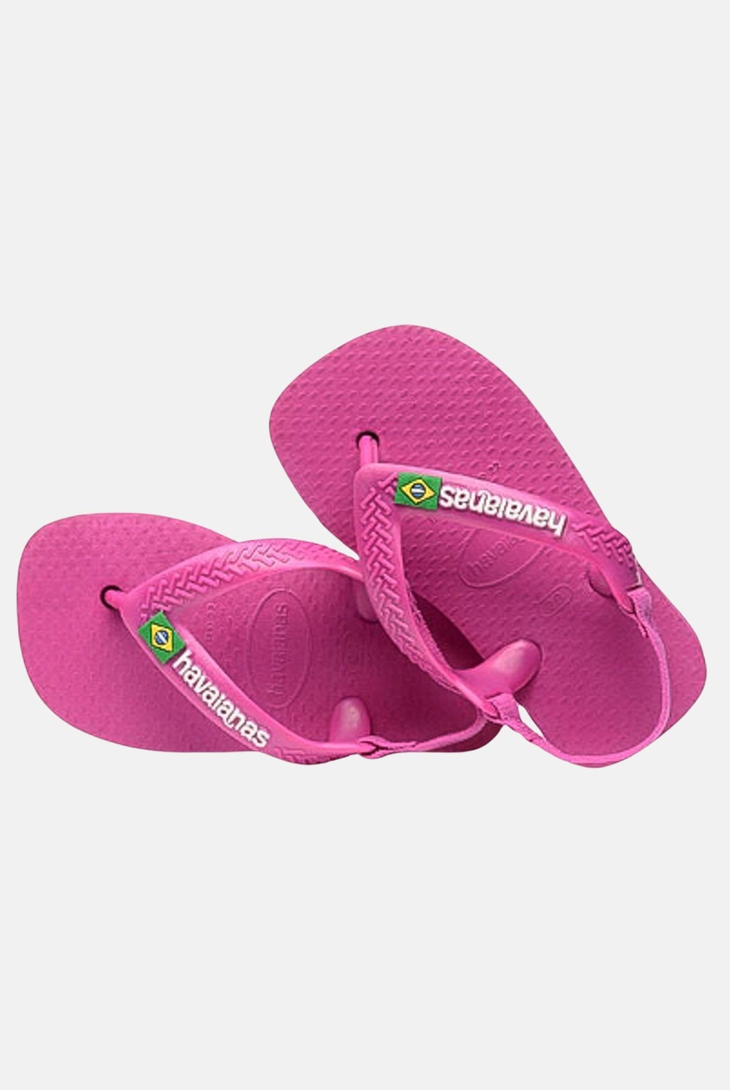 Infradito fucsia da neonato Brasil Logo II 4140577 8418 HAVAIANAS