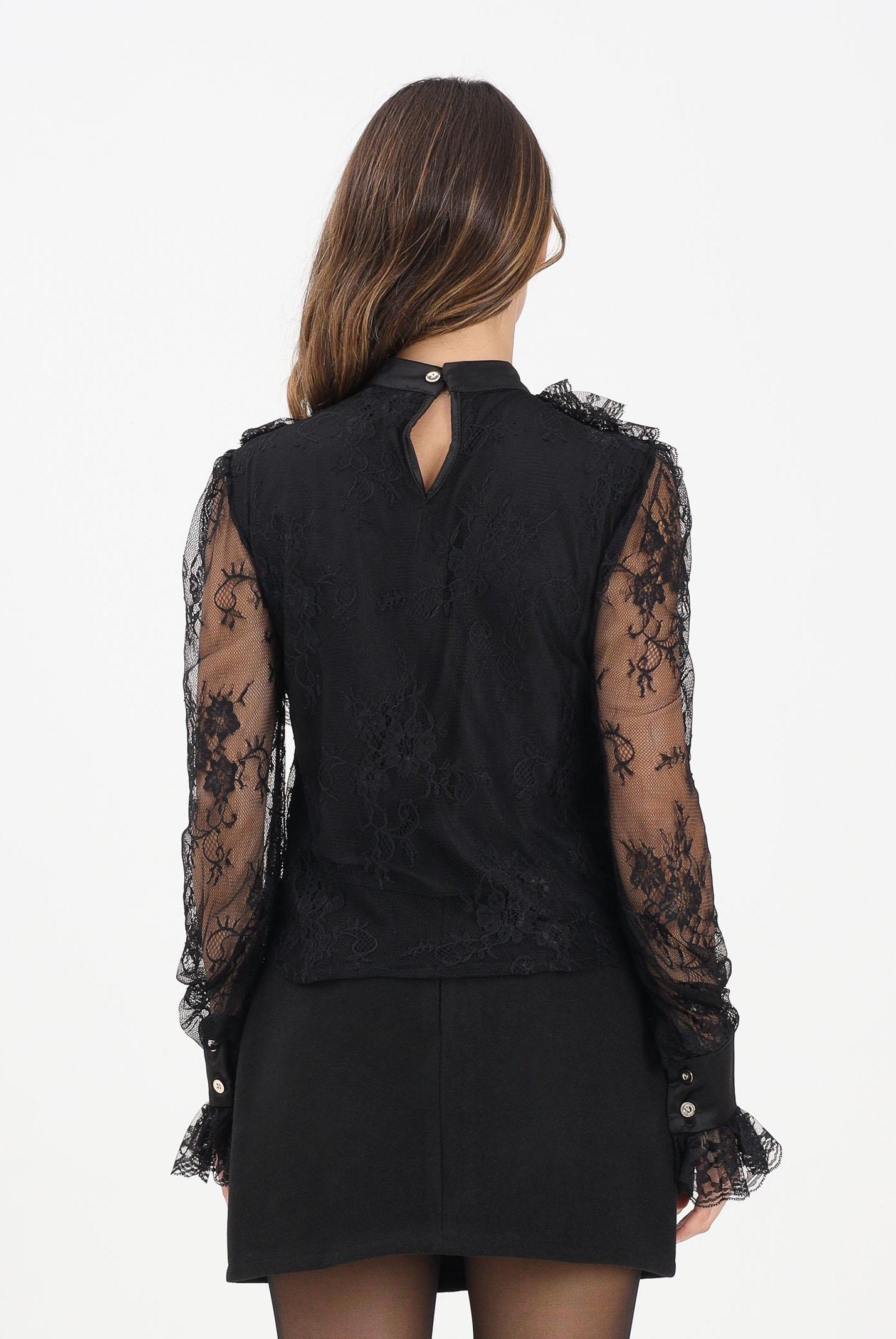 ODI ODI Blusa Fiano nera da donna FIANO230W5 D6 ODI ODI