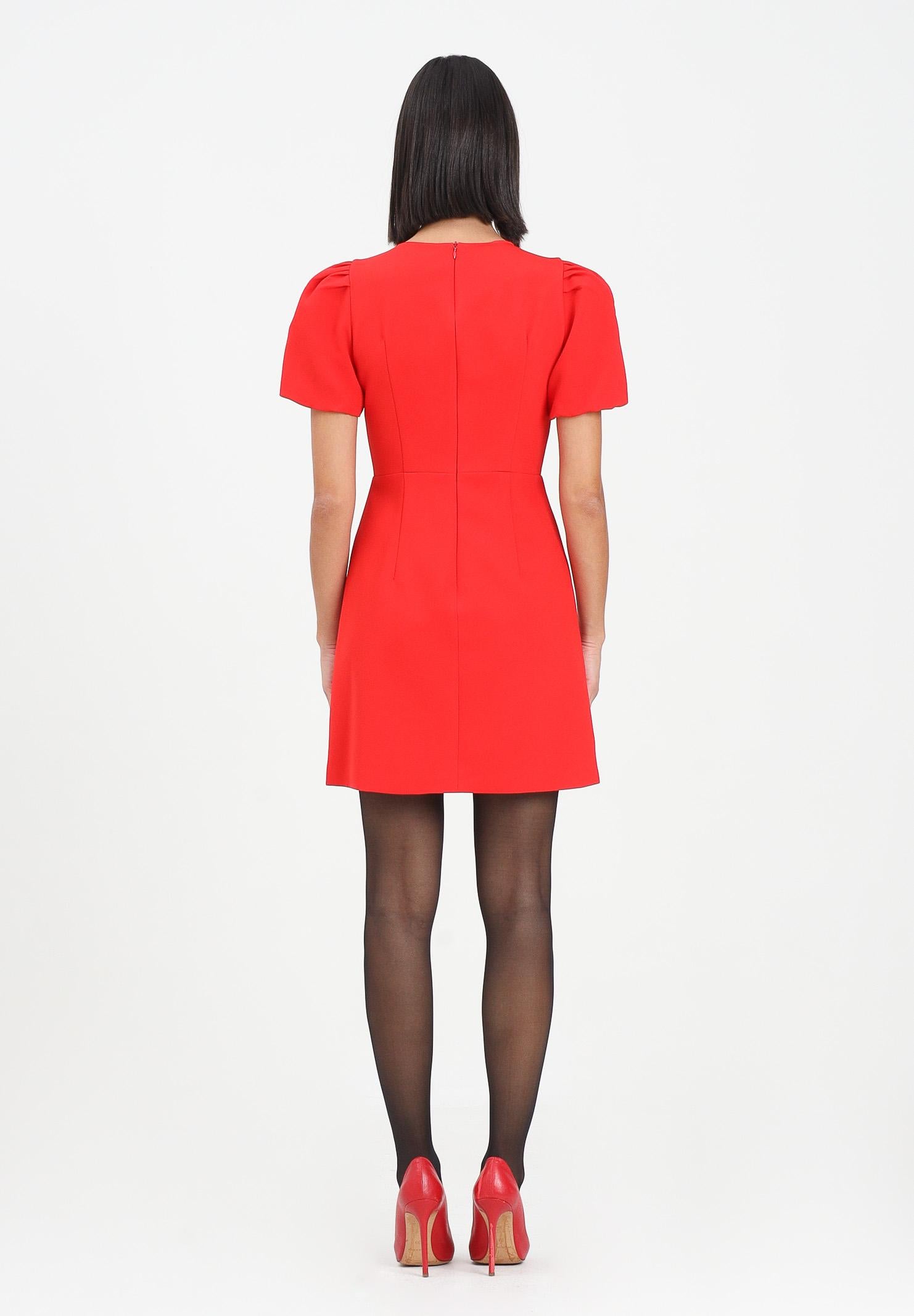 ODI ODI Abito corto Alagna rosso da donna con fiocchi ALAGNA110W5 Z4 ODI ODI