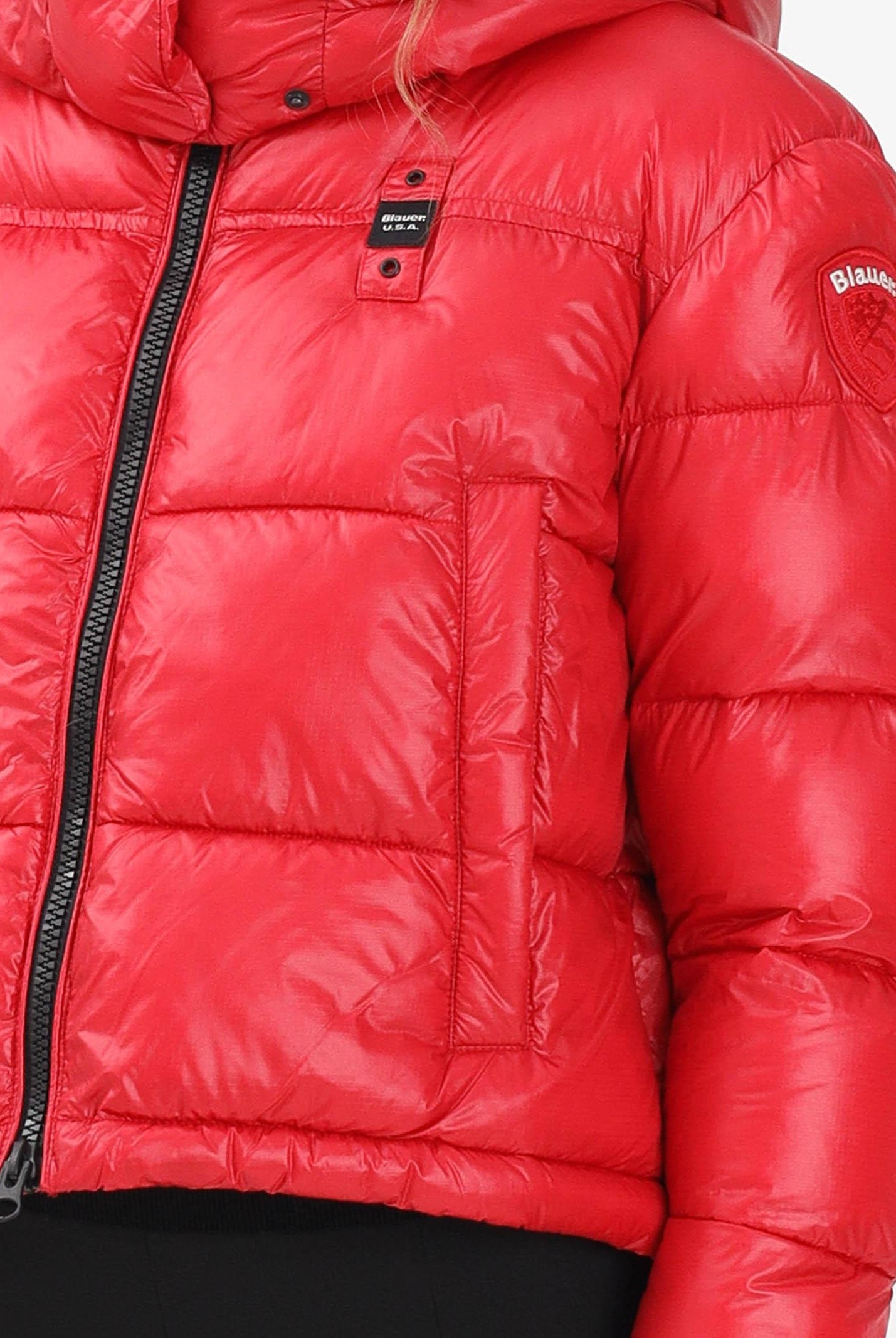 BLAUER Piumino GLORIA rosso da donna 25WBLDC02170-006648 552GG BLAUER