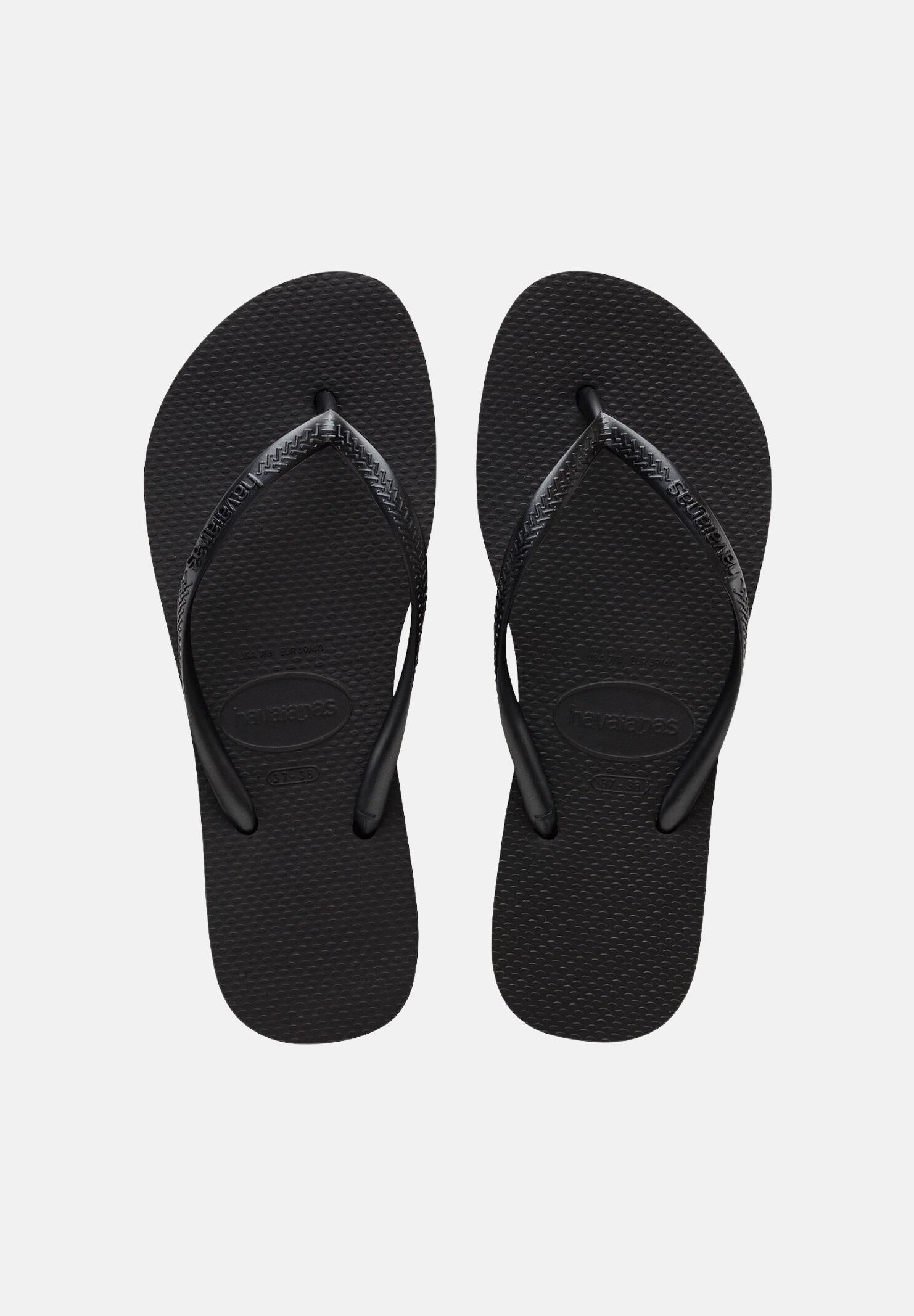 HAVAIANAS Infradito Havaianas Slim Flatform neri da donna 4144537 0090 HAVAIANAS