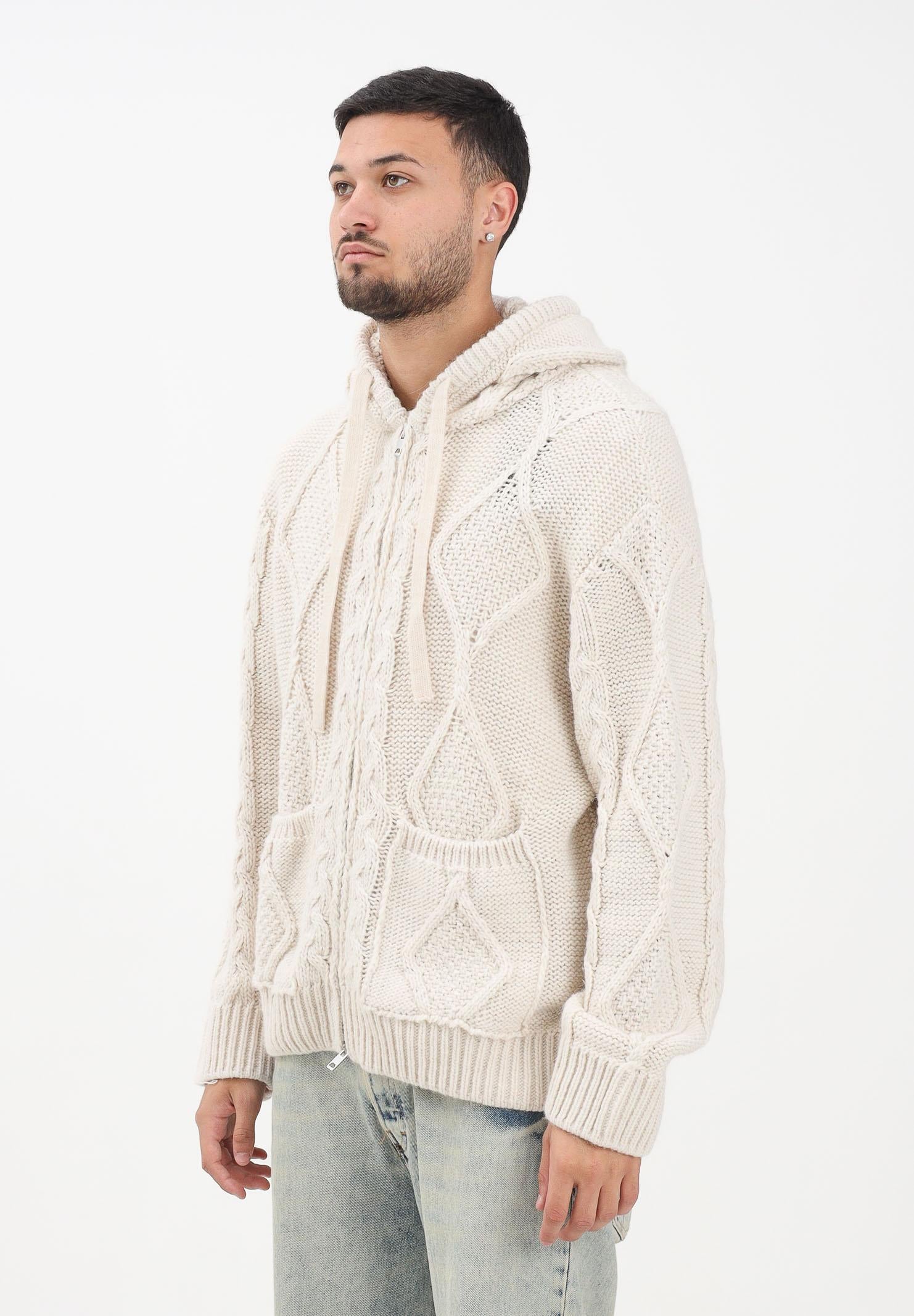 I'M BRIAN Cardigan panna da uomo MA3403 PAN I'M BRIAN