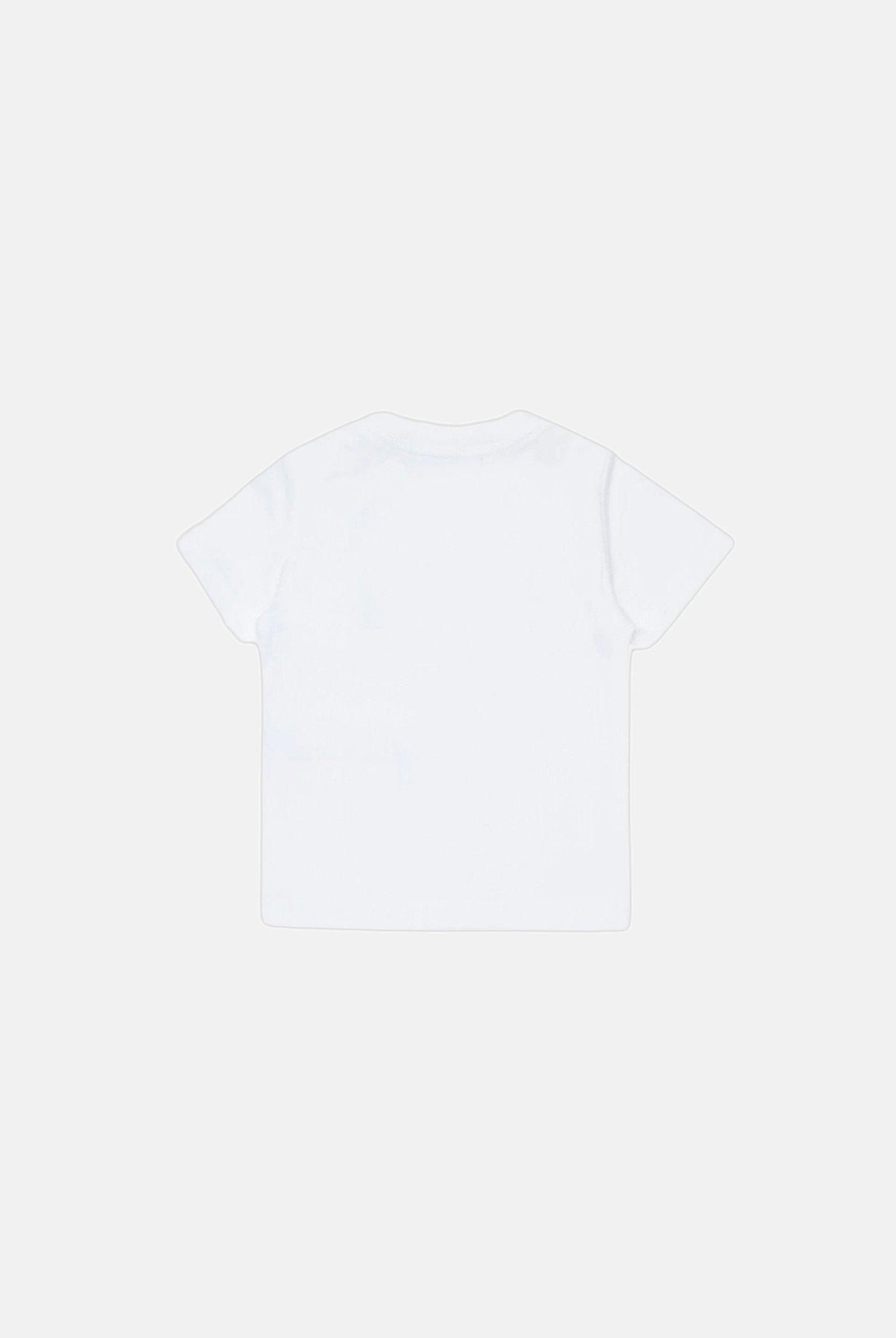 DSQUARED2 T-shirt a manica corta bianca da neonato con stampa DQ3275D00XM DQ100 DSQUARED2