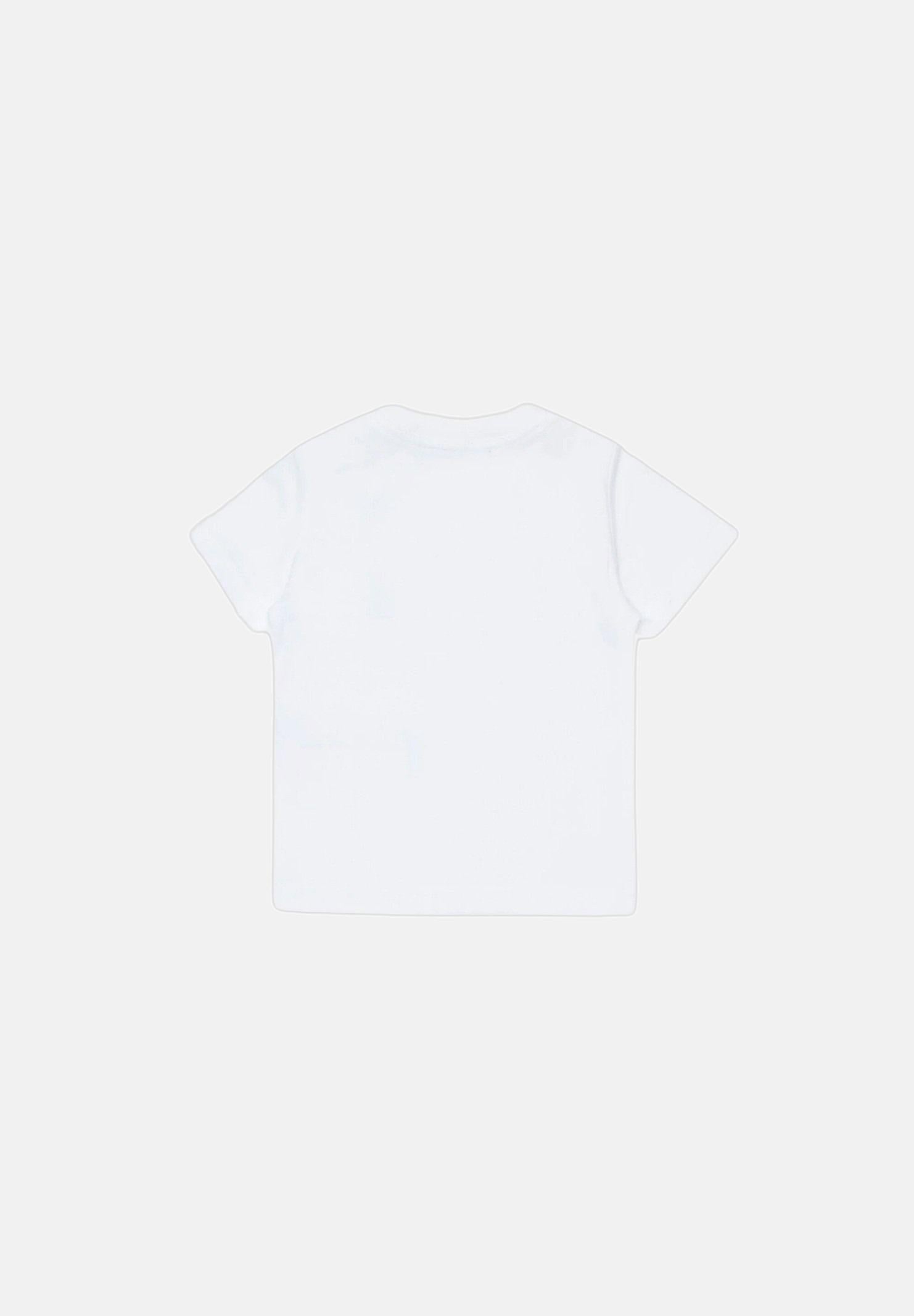 DSQUARED2 T-shirt a manica corta bianca da neonato con stampa DQ3275D00XM DQ100 DSQUARED2
