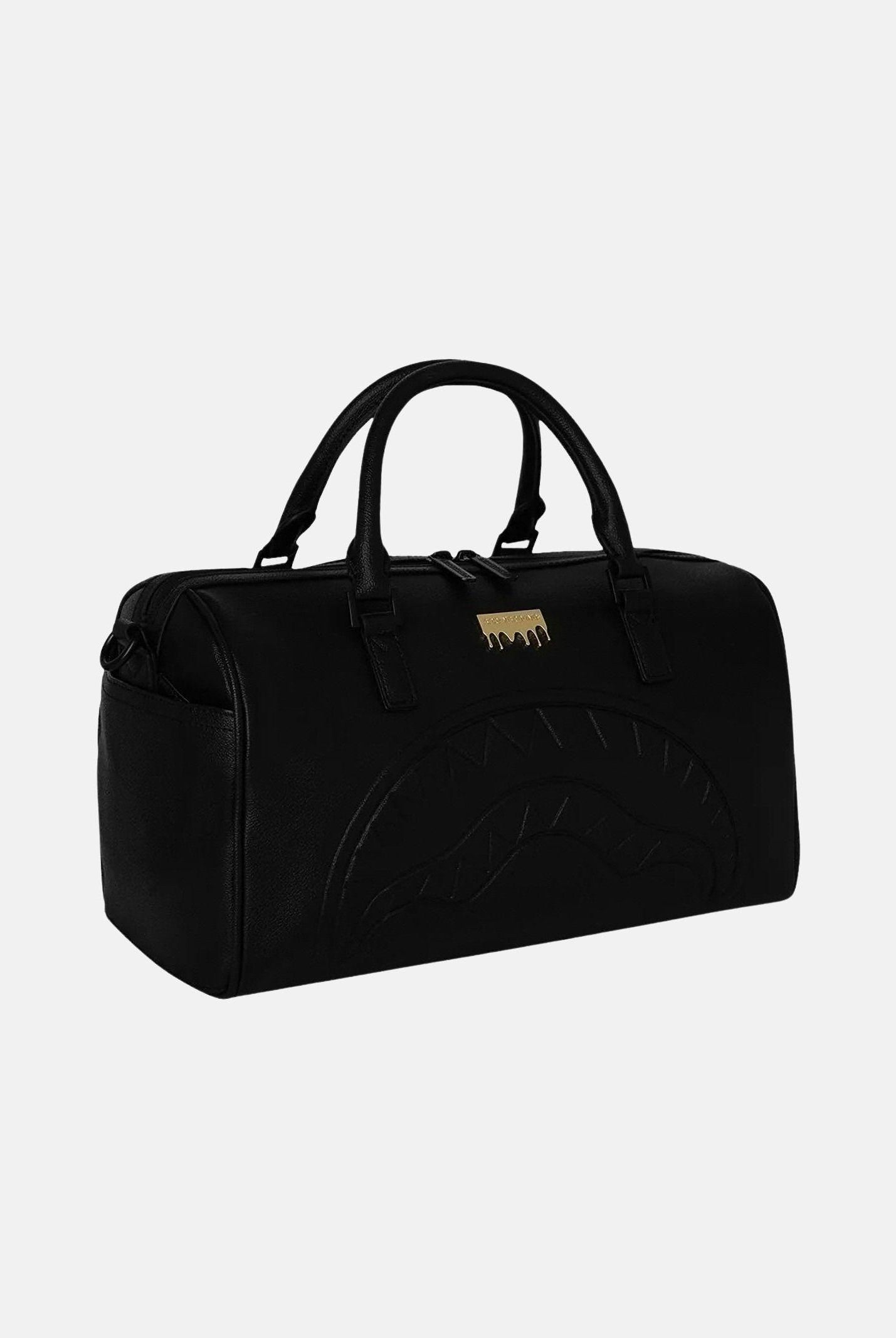 SPRAYGROUND Borsone GOLD BRICK LUX nero per uomo e donna 910D9041NSZ . SPRAYGROUND