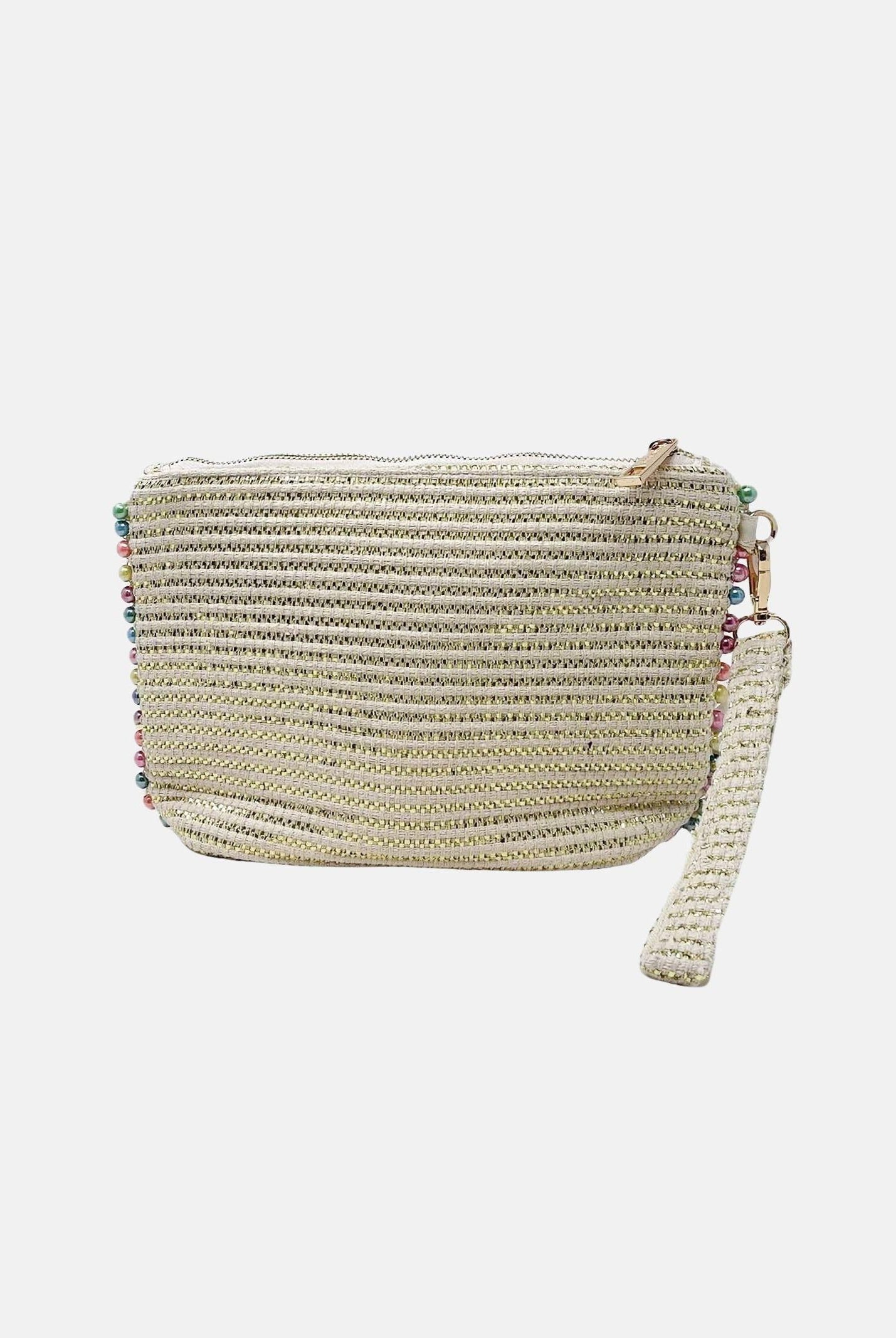 MARC ELLIS Pochette CASSY INDY 26 beige e oro da donna CASSY-INDY26 02 MARC ELLIS