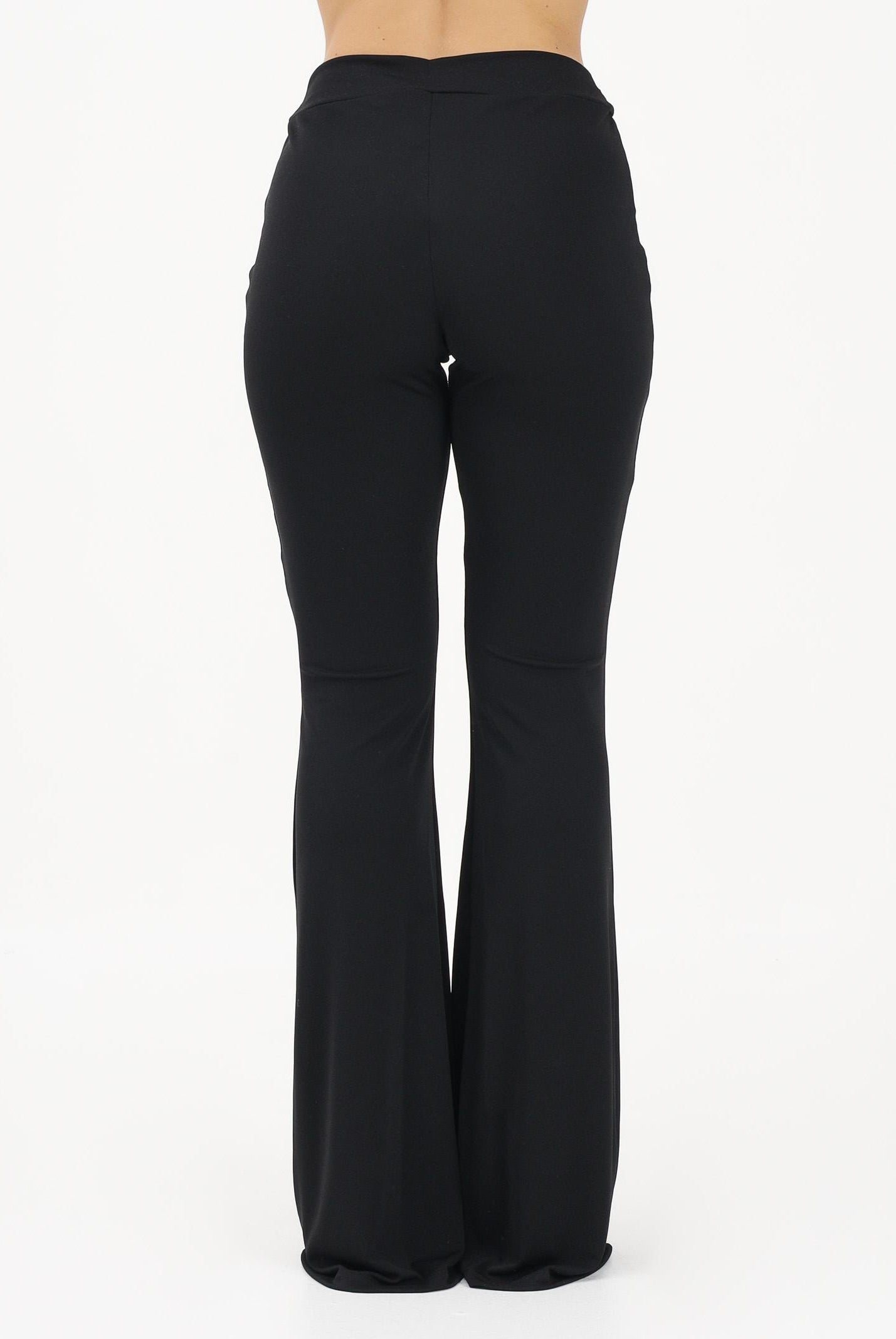 JUST CAVALLI Leggings nero da donna con dettaglio gioiello 80PAC101J0253 899 JUST CAVALLI