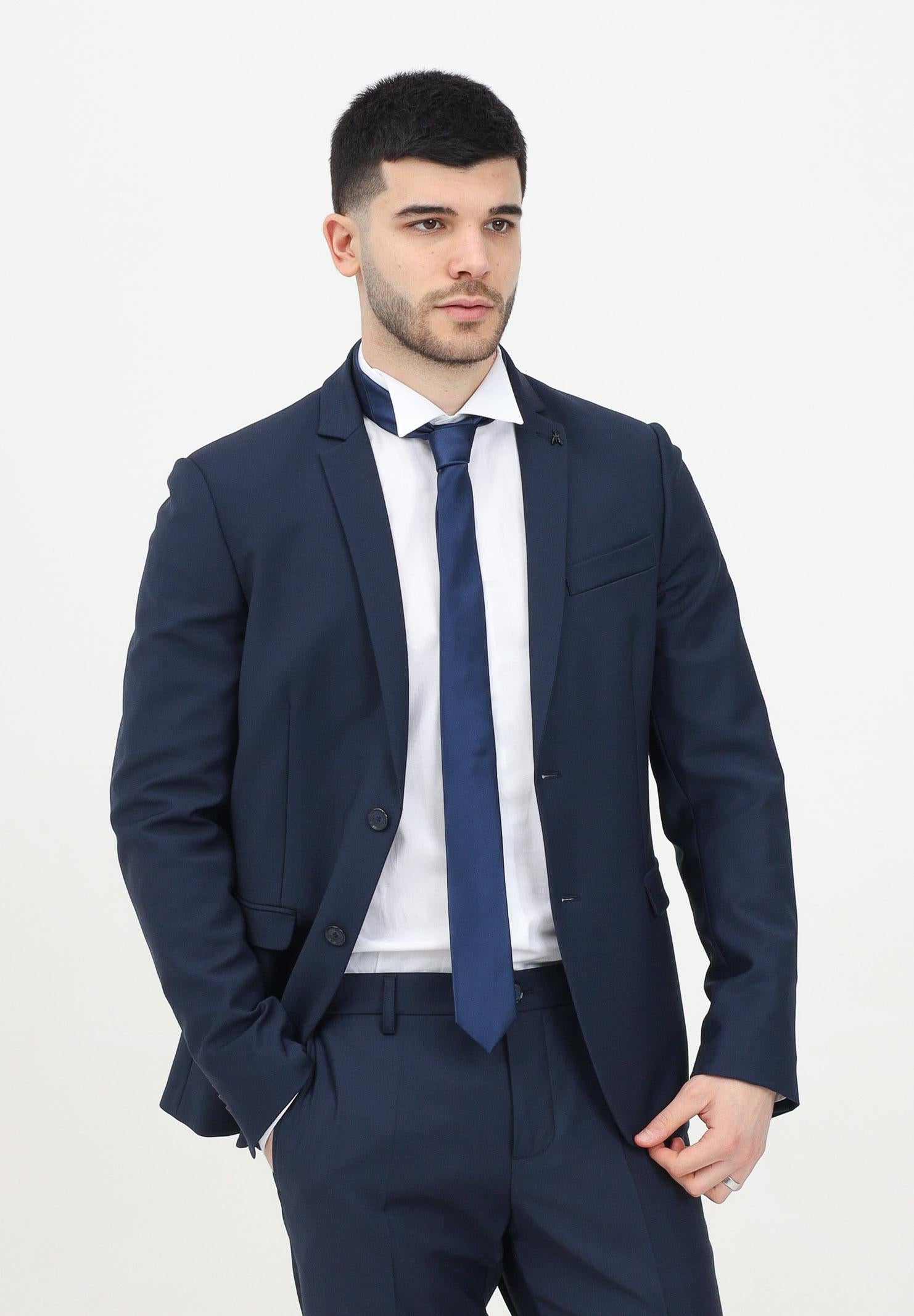 Giacca monopetto blu da uomo 5SA652/A1WK C166 PATRIZIA PEPE