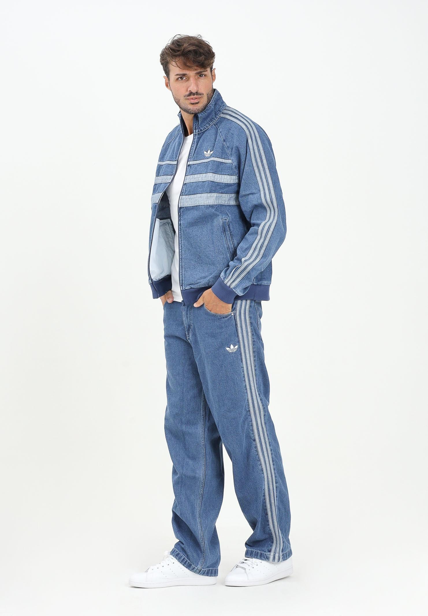 ADIDAS ORIGINALS Jeans Adicolor Firebird in denim da uomo JC6234 . ADIDAS ORIGINALS